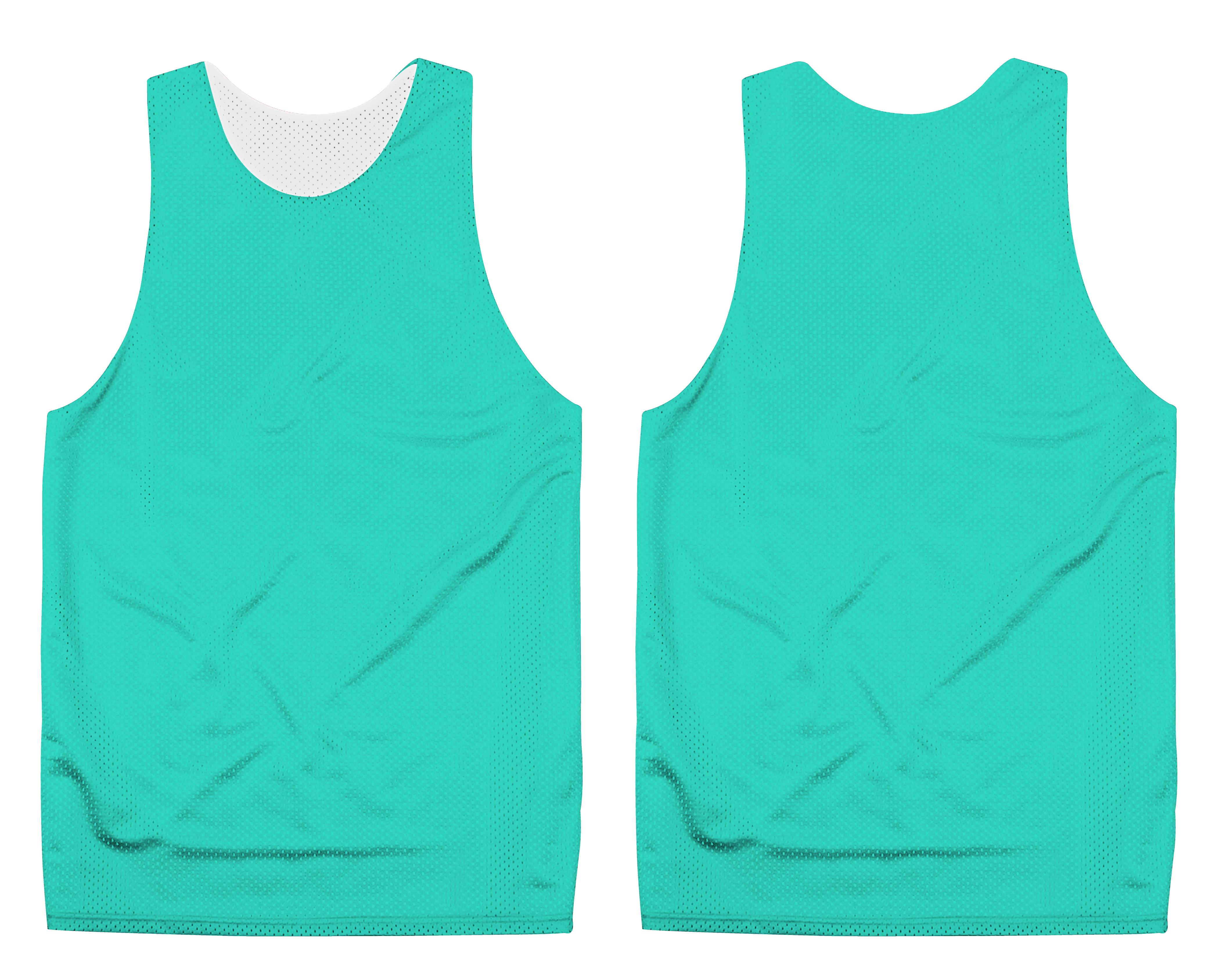 Custom pinnies adult youth unisex seafoam green - Pinnies