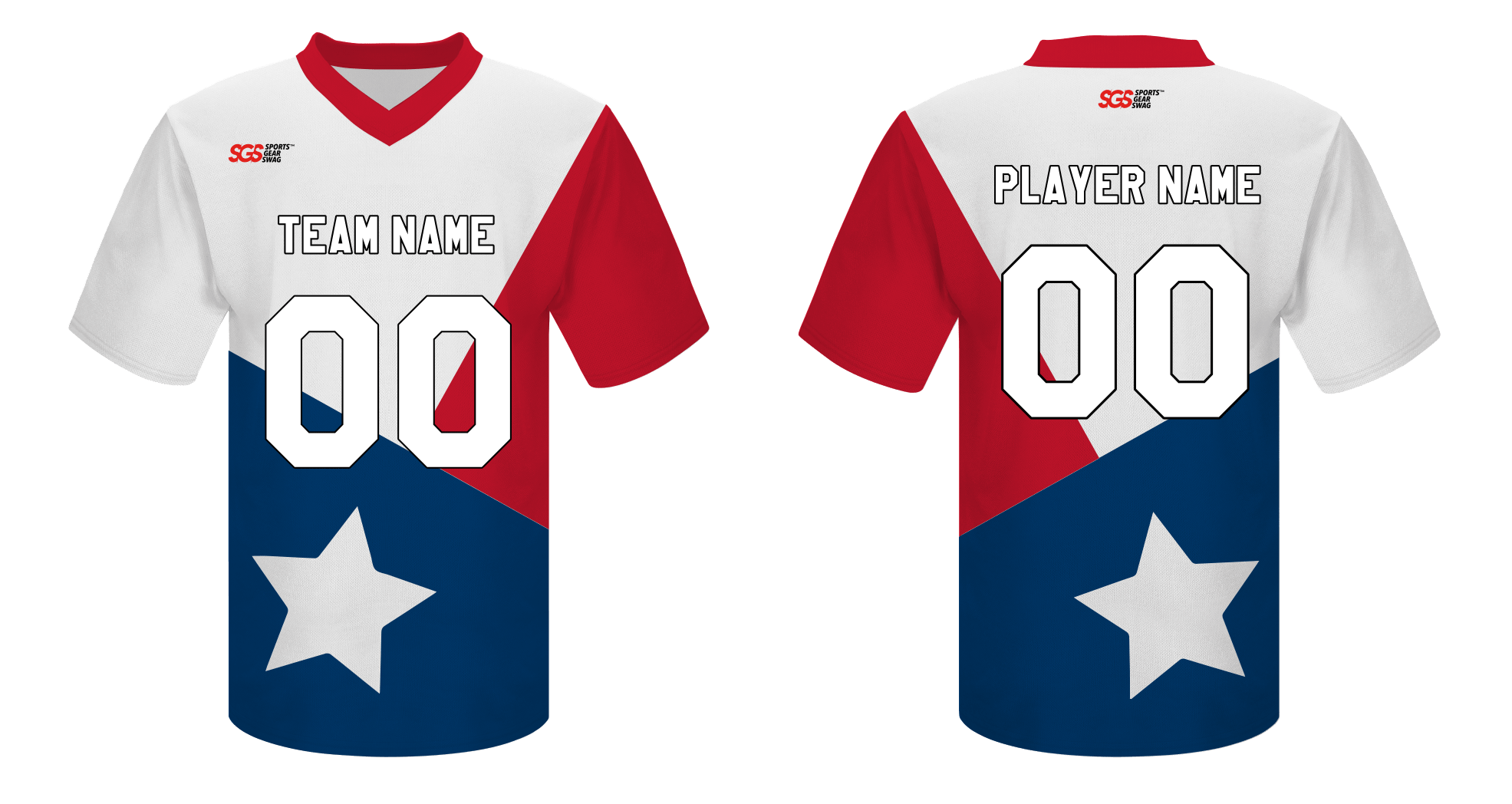 Custom international stars adult youth unisex football jersey - Jersey