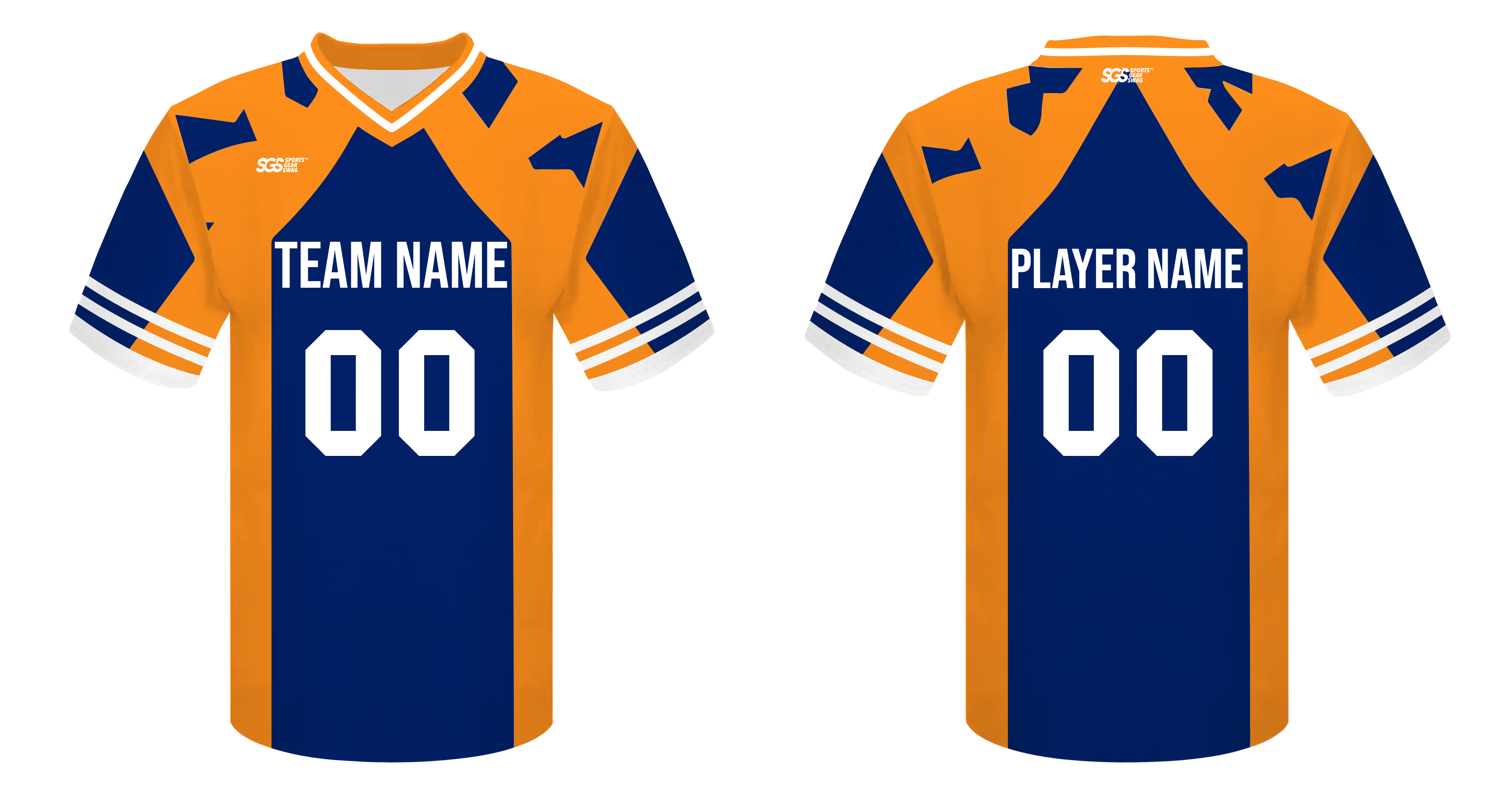 Custom shapes abstract adult youth unisex football jersey - Jersey