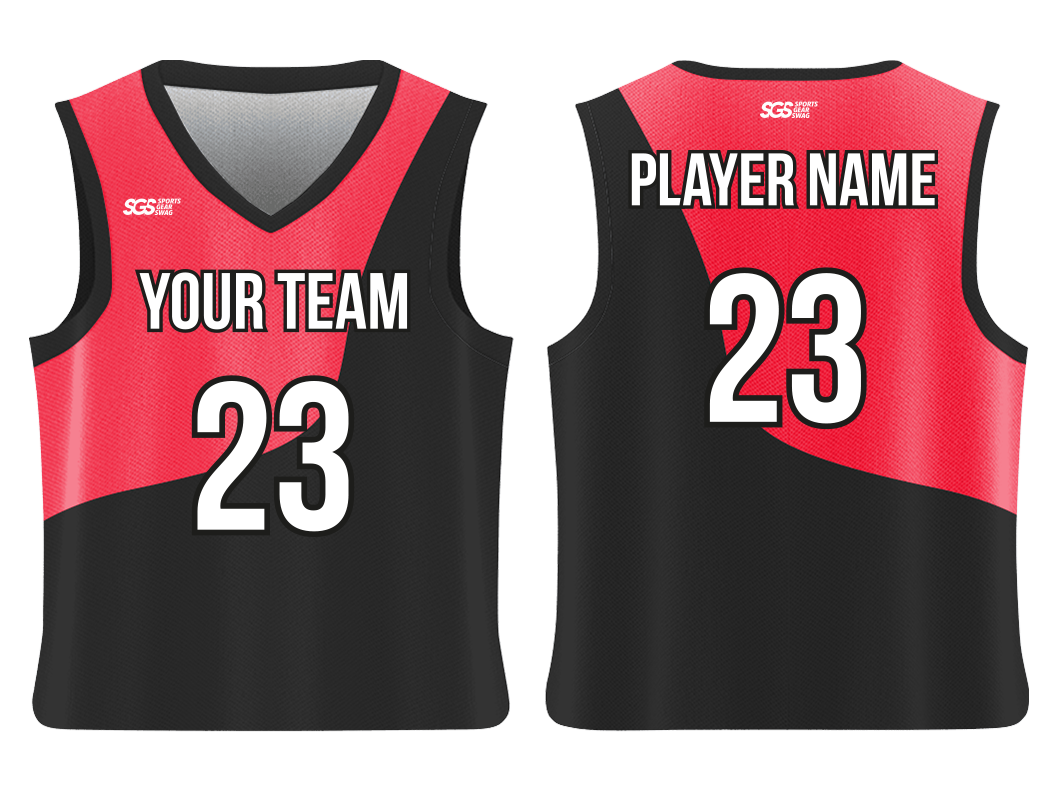 Custom two layer solids adult youth unisex basketball jersey - reversible uniform - Jersey