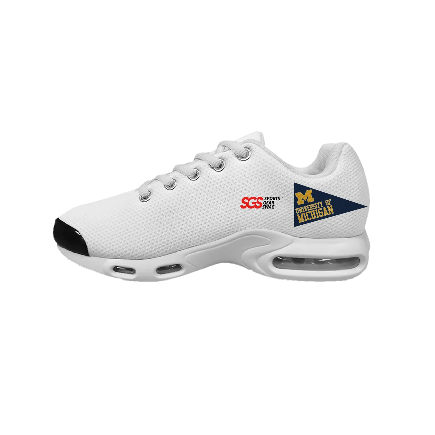 Custom air cushion shoes white bounce - Air-cushion-shoes