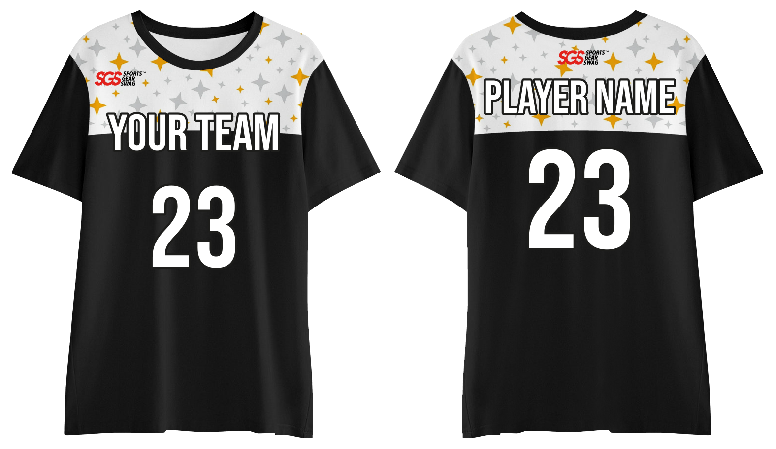 Custom disc golf shirt adult youth unisex celestial night - Jersey