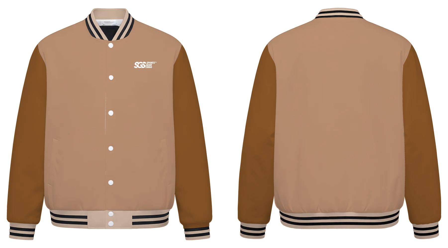 Custom varsity jacket adult youth unisex heritage edge - Varsity-jacket