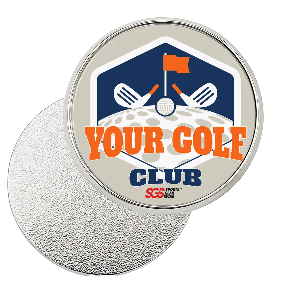 Custom golf ball marker set hex - Golf-ball-marker-sets