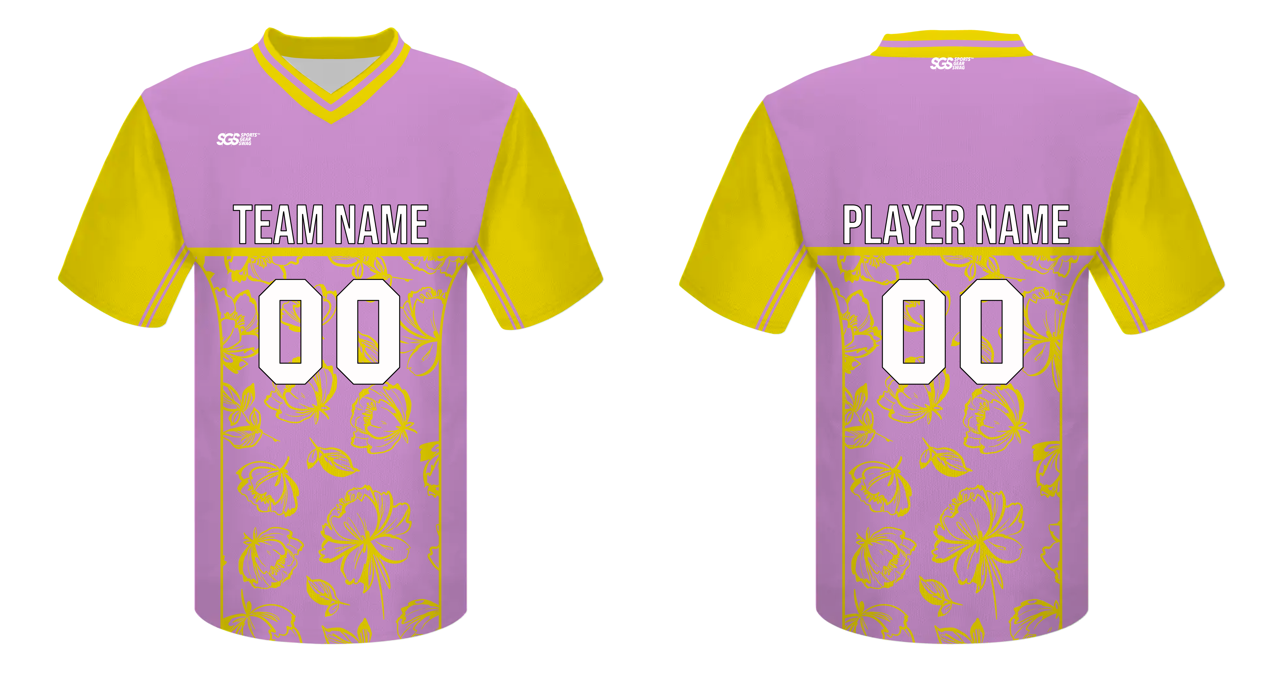Custom lovely nature adult youth unisex football long jersey - Jersey