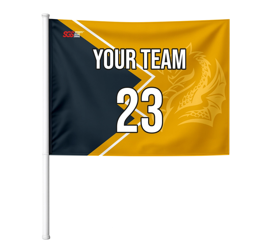 Custom stadium flag elevation - Stadium-flag