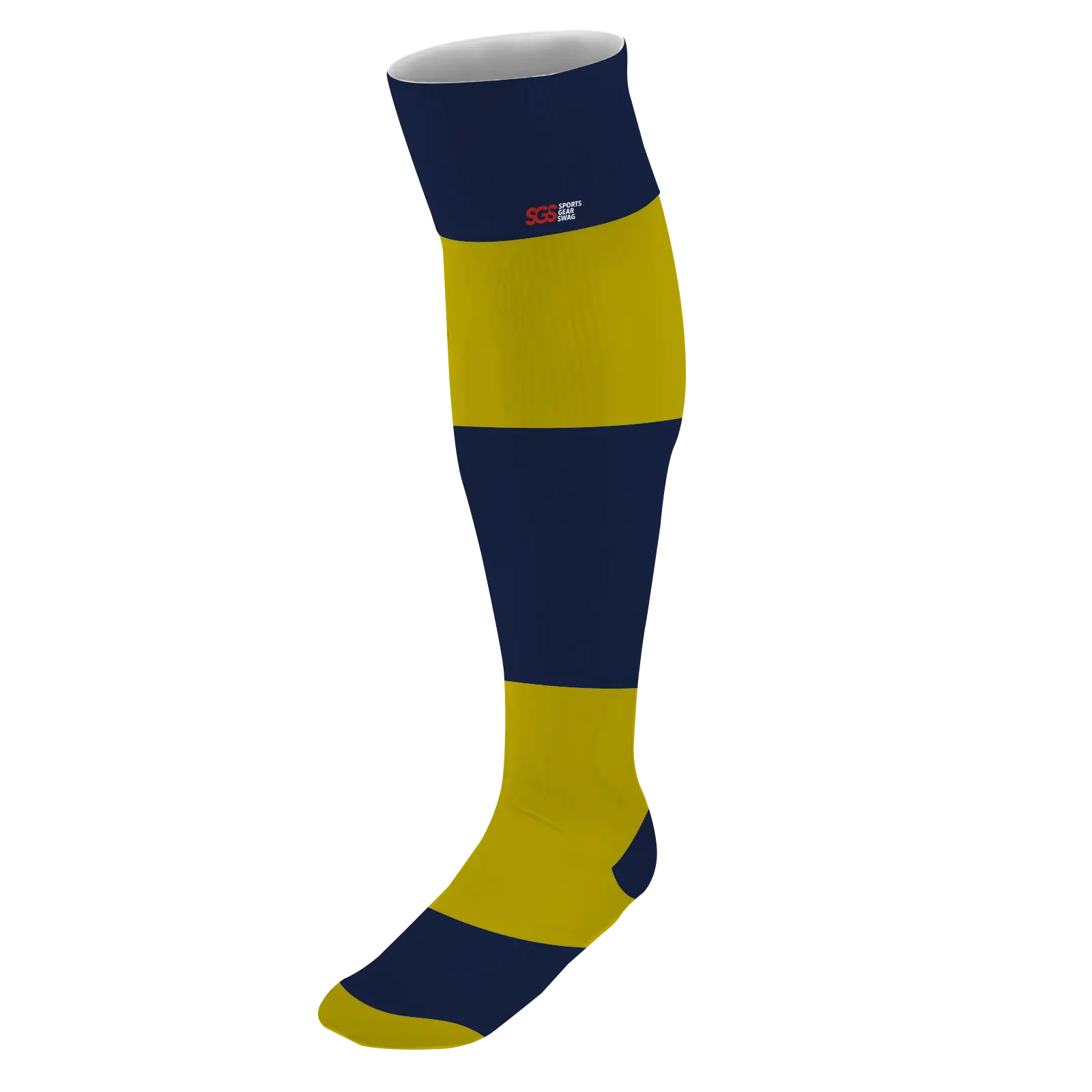 Custom soccer socks adult youth unisex indigo blaze - Socks