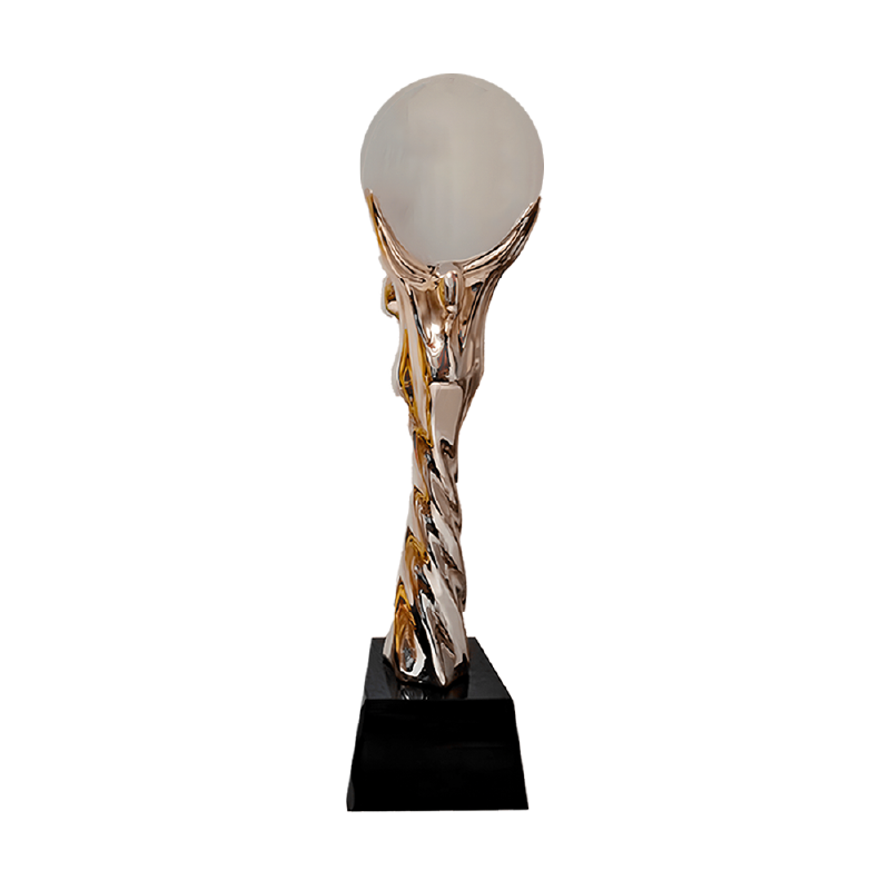 Luminous glass ball trophy - Trophies-awards