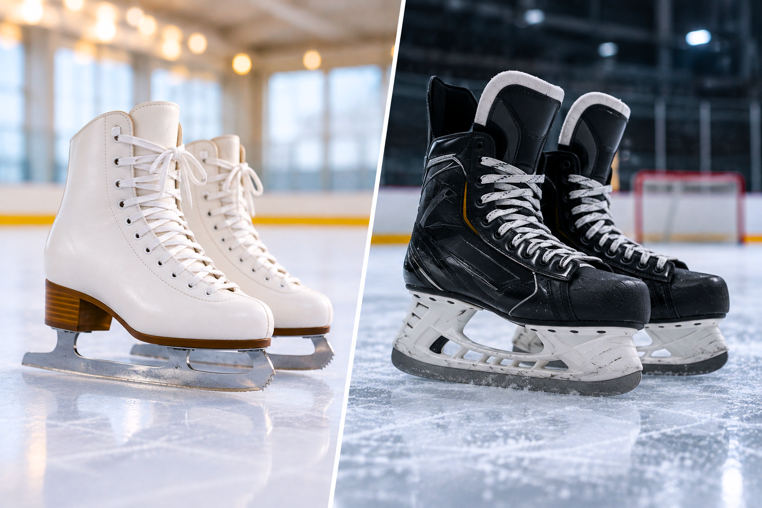 Ice Skates vs Hockey Skates: Key Differences