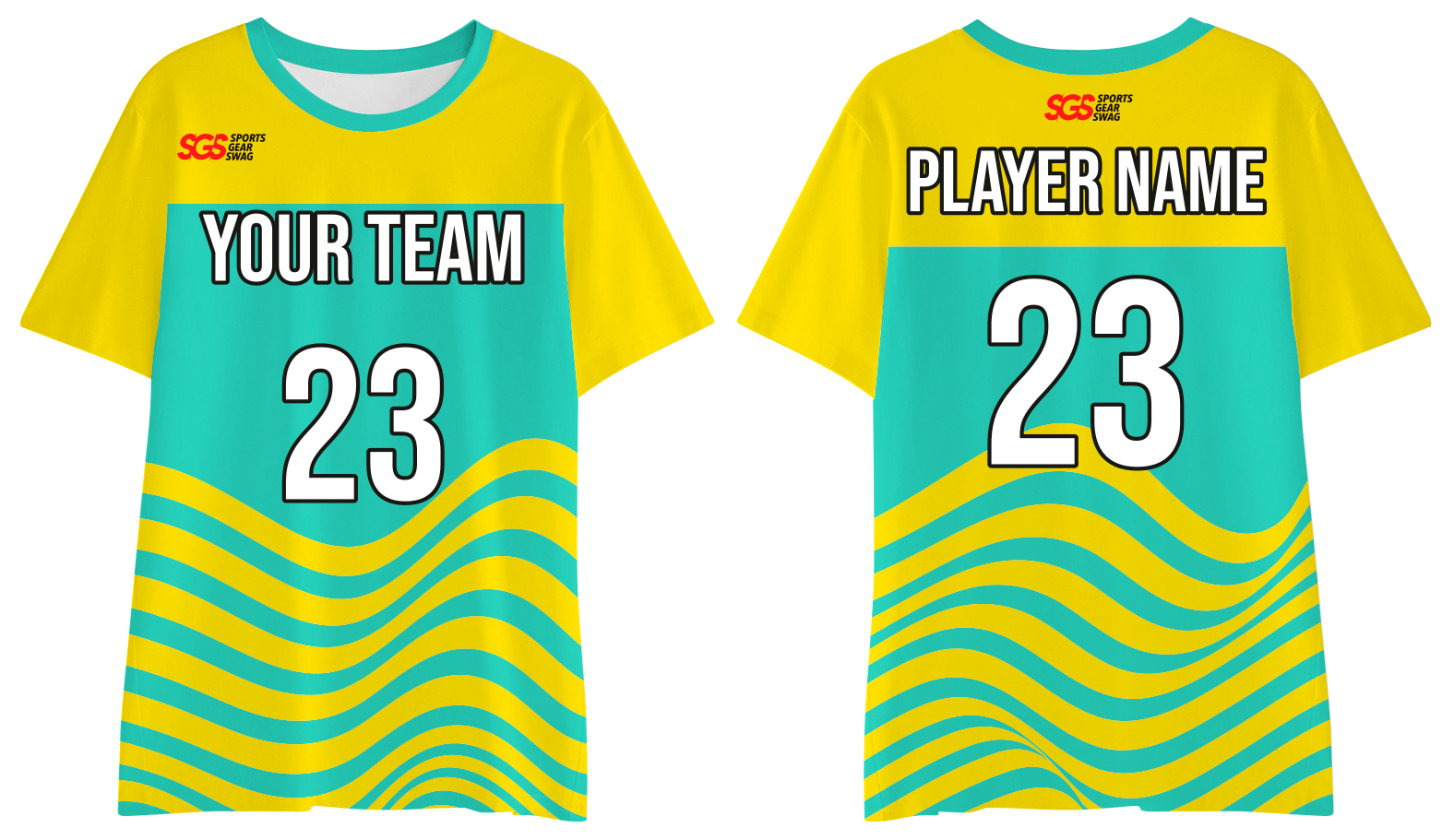Custom moisture wicking ripple adult youth unisex shirt - Jersey