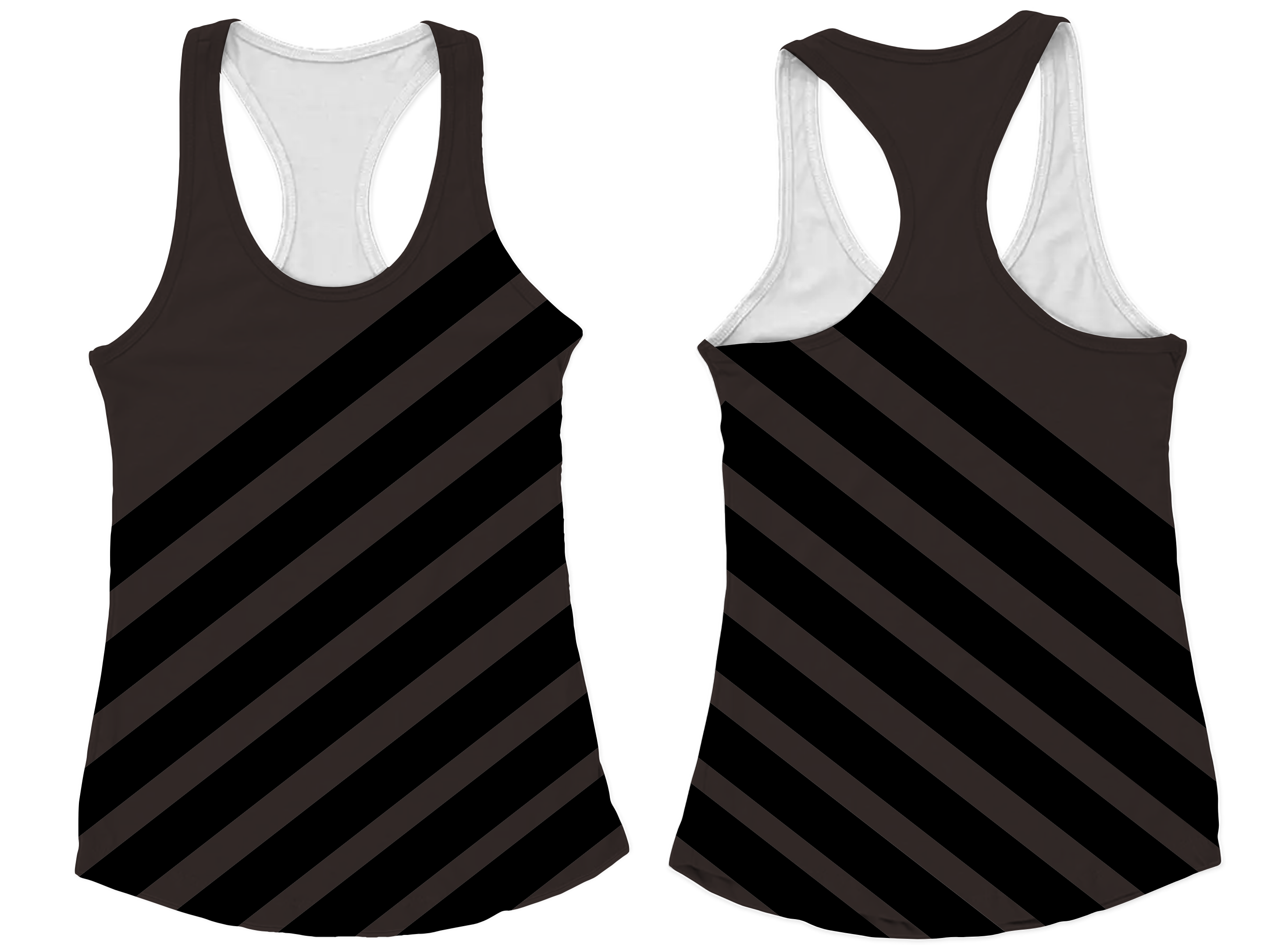 Custom  new track racerback sleeveless shirts-style 10 - Shirt-sleeveless