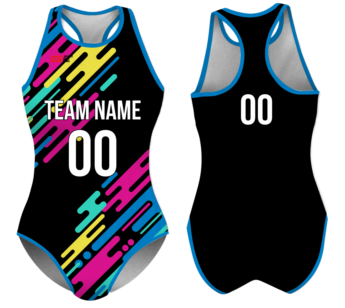Custom water women speed suit spectrum surge - Women-water-speed-suits