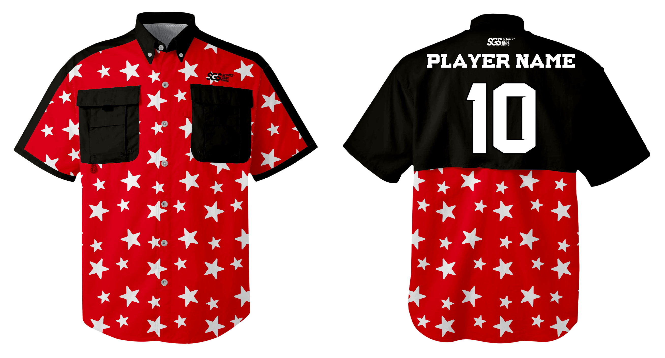 Custom fishing shirt adult youth unisex starlit voyage - Jersey