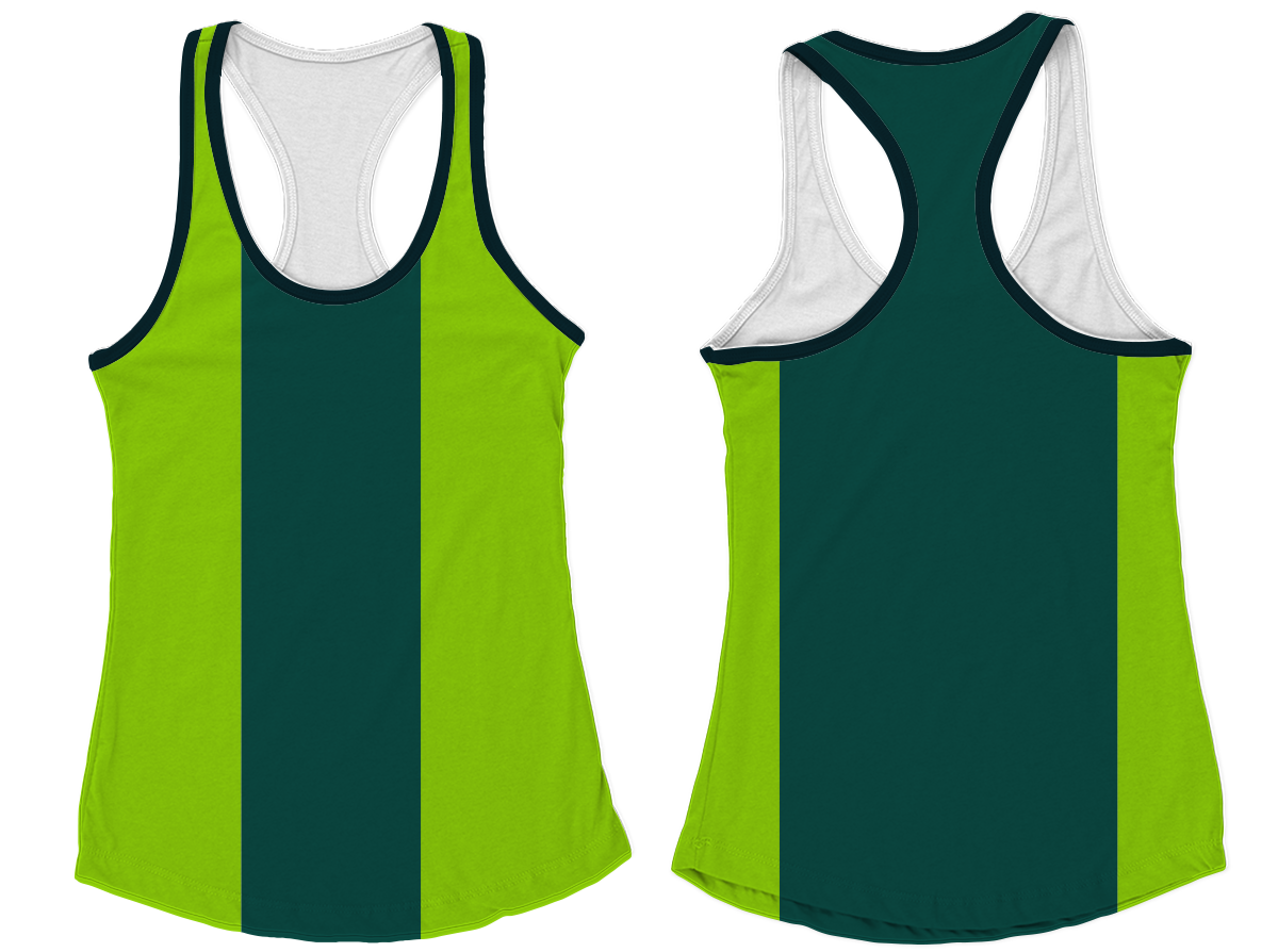 Custom color block pattern everyday adult youth unisex tank top - Tank-top