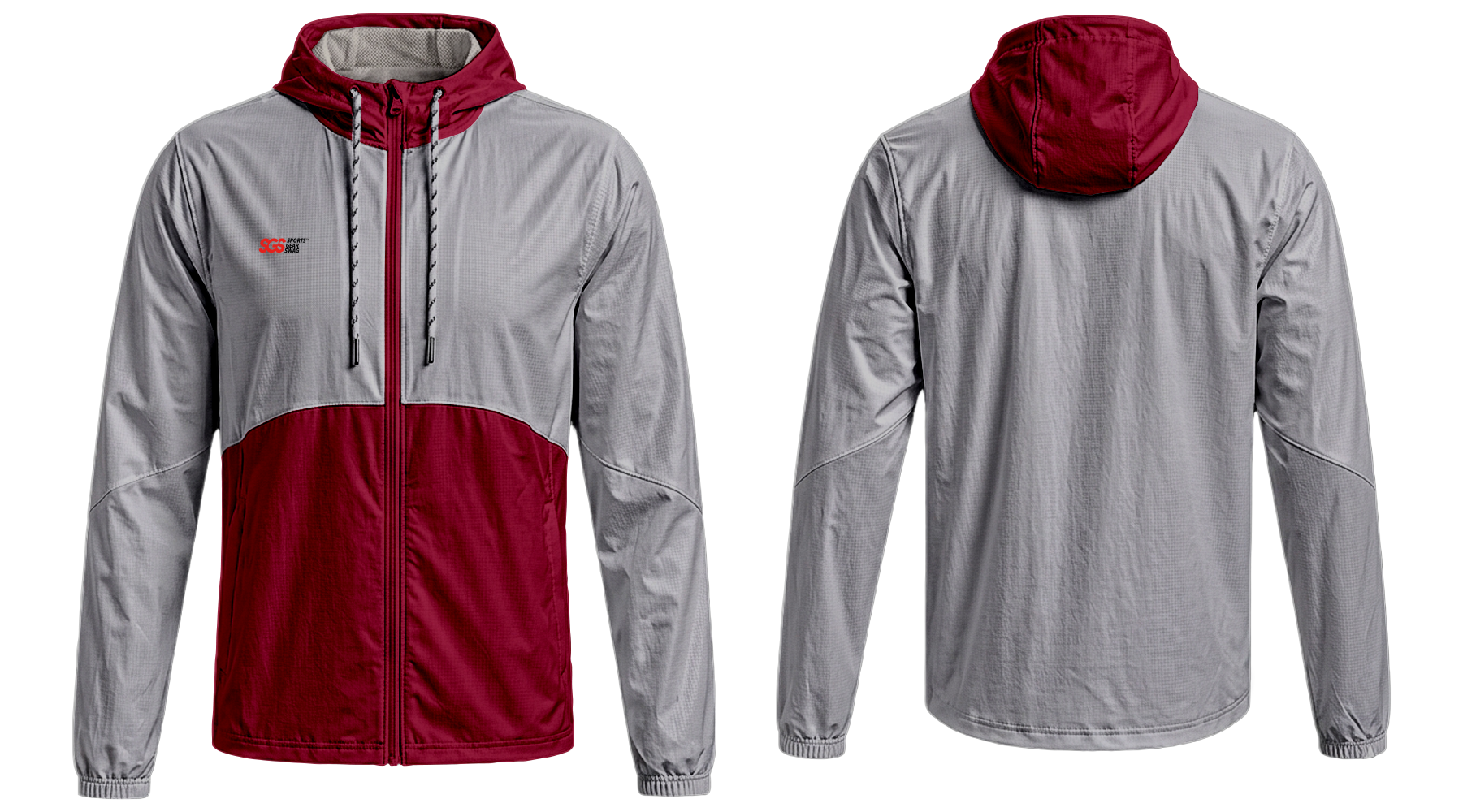 Custom windbraker jacket adult youth unisex gale defense - Windbreaker-jacket