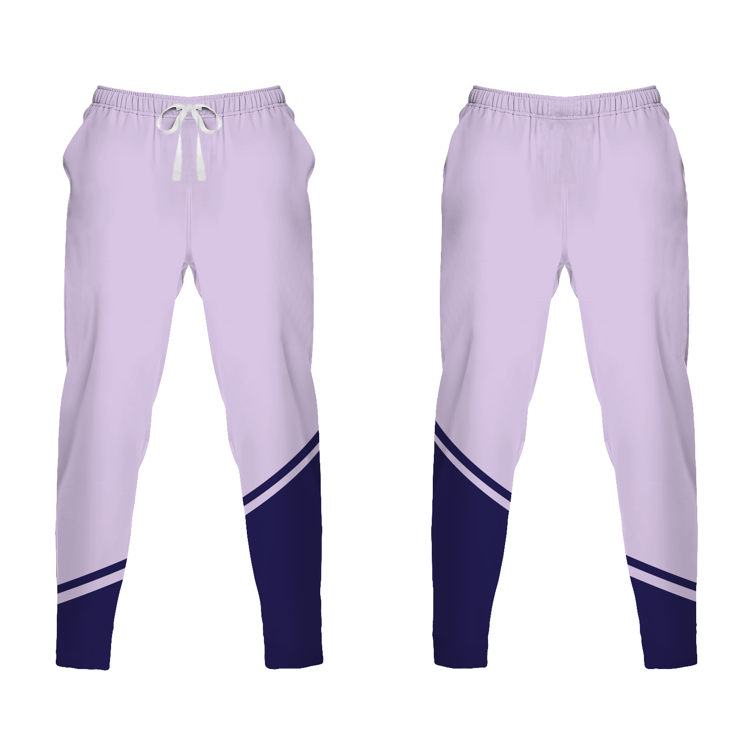 Custom scrubs loose fit bottom cobalt mist - Scrub-pants