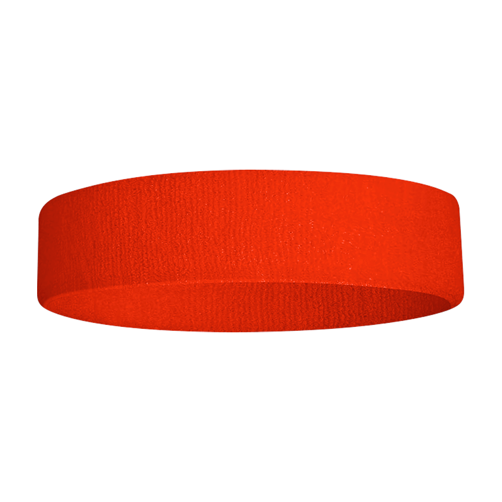 Custom adult youth unisex orange headband - Head-band