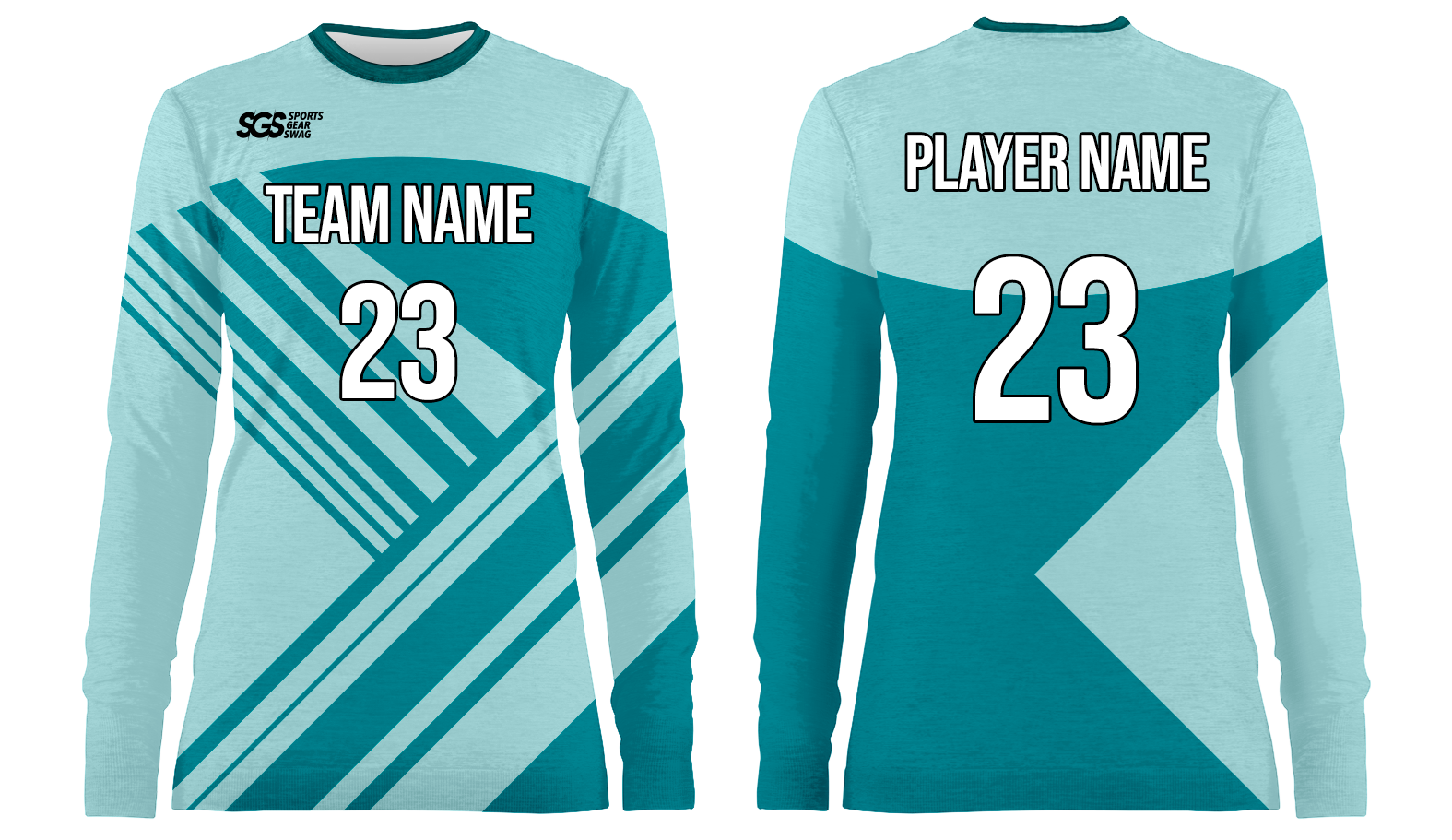 Custom classic adult youth unisex long sleeve soccer jersey - Jersey