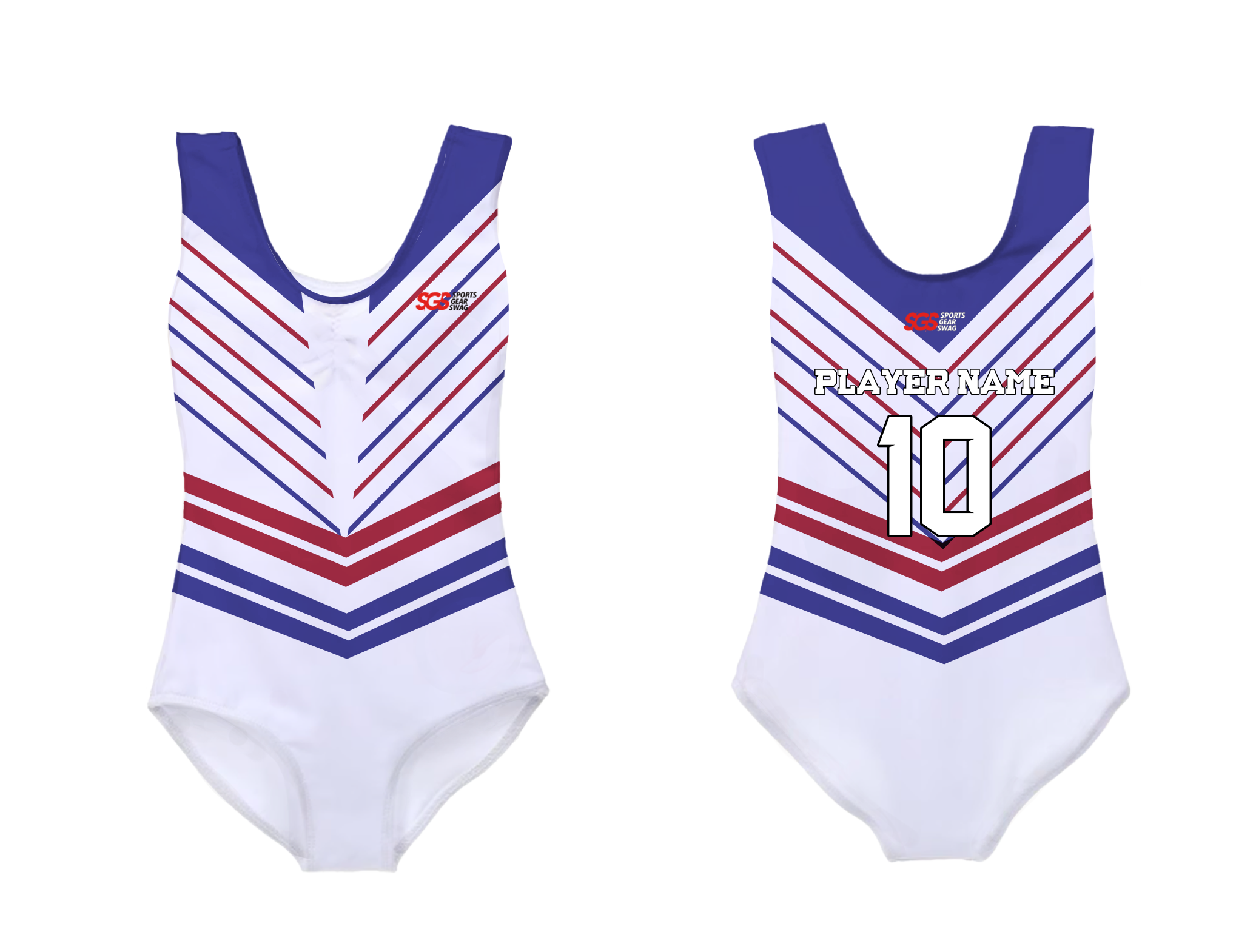 Custom sleeveless gymnastic uniform adult youth vibrant unity - Gymnastics-uniforms