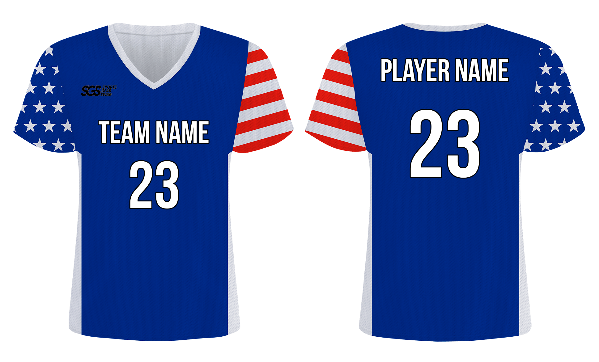 Custom one arm stars adult youth soccer jersey - Jersey
