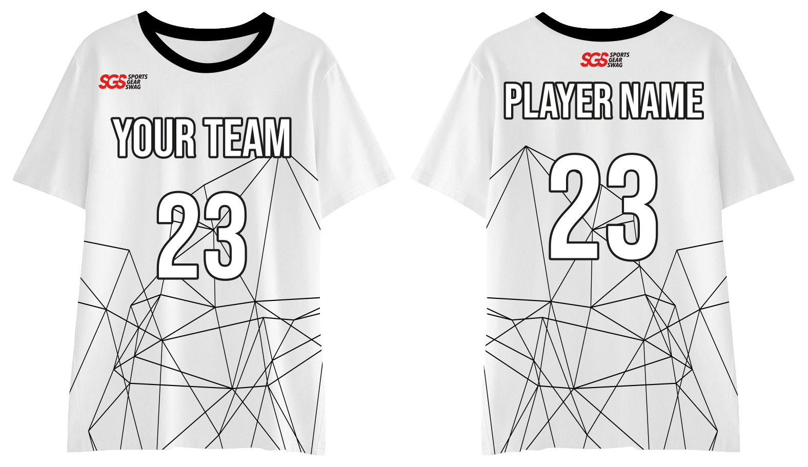 Custom short sleeve shirts adult youth unisex clean trace - Jersey