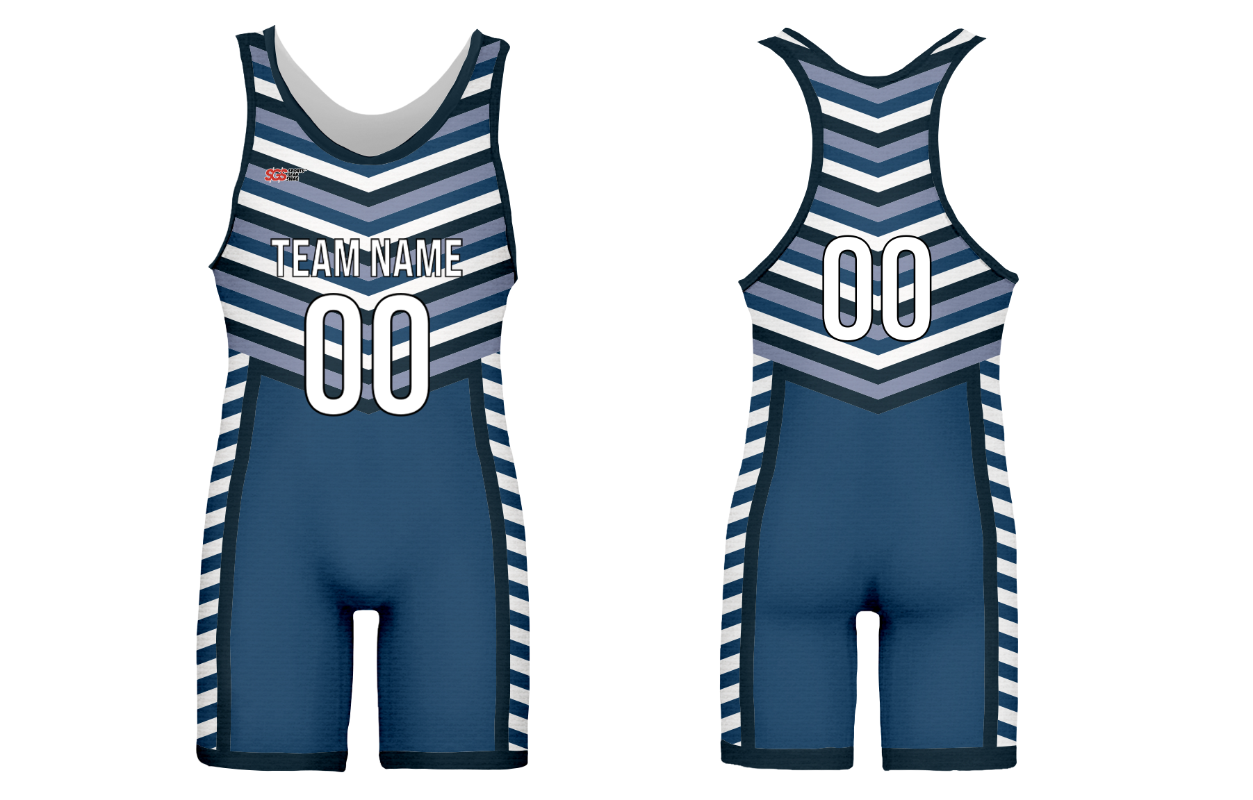 Custom lines stripes adult youth unisex powerlifting singlets - Powerlifting-singlets