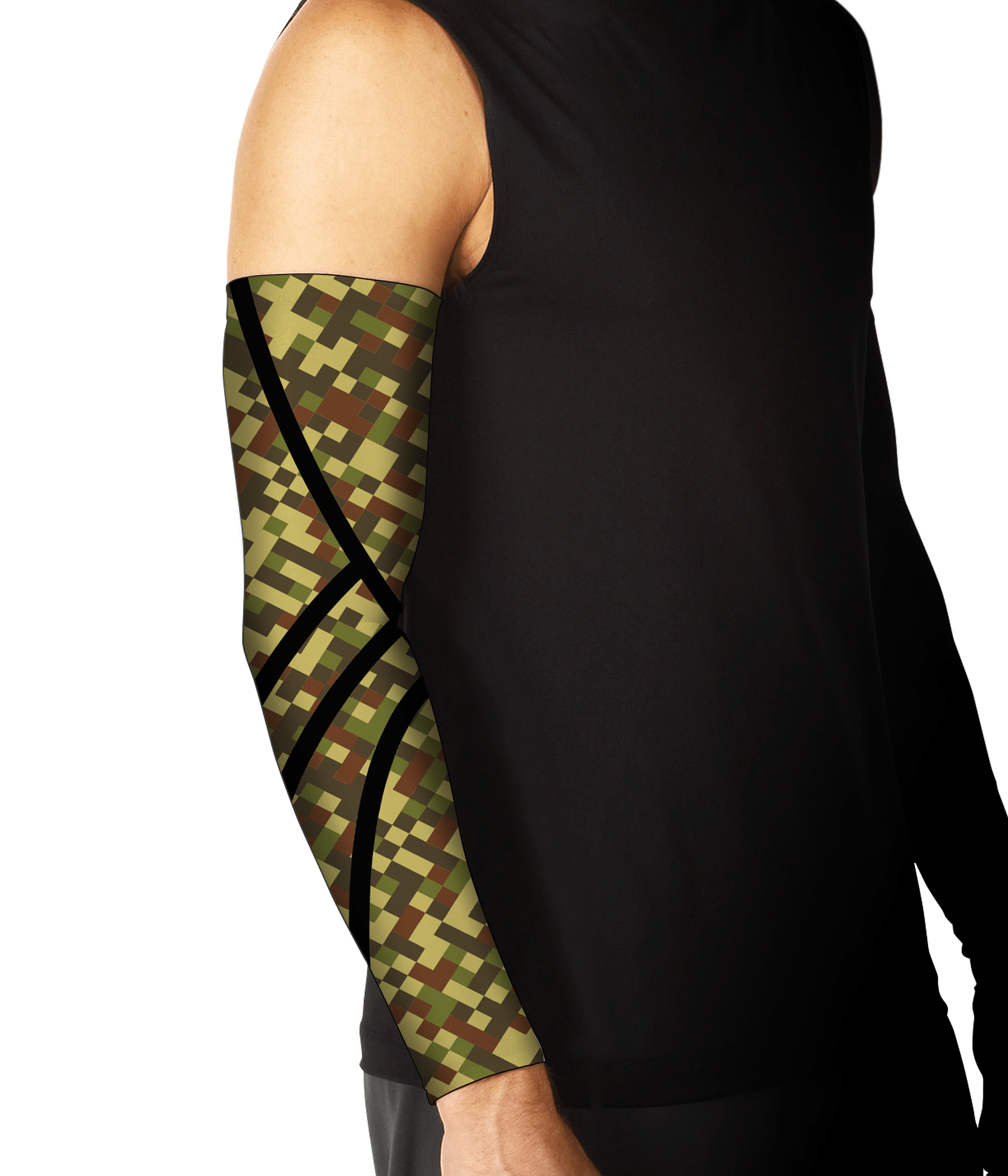 Custom complete camo adult youth unisex full arm sleeve - Arm-sleeve