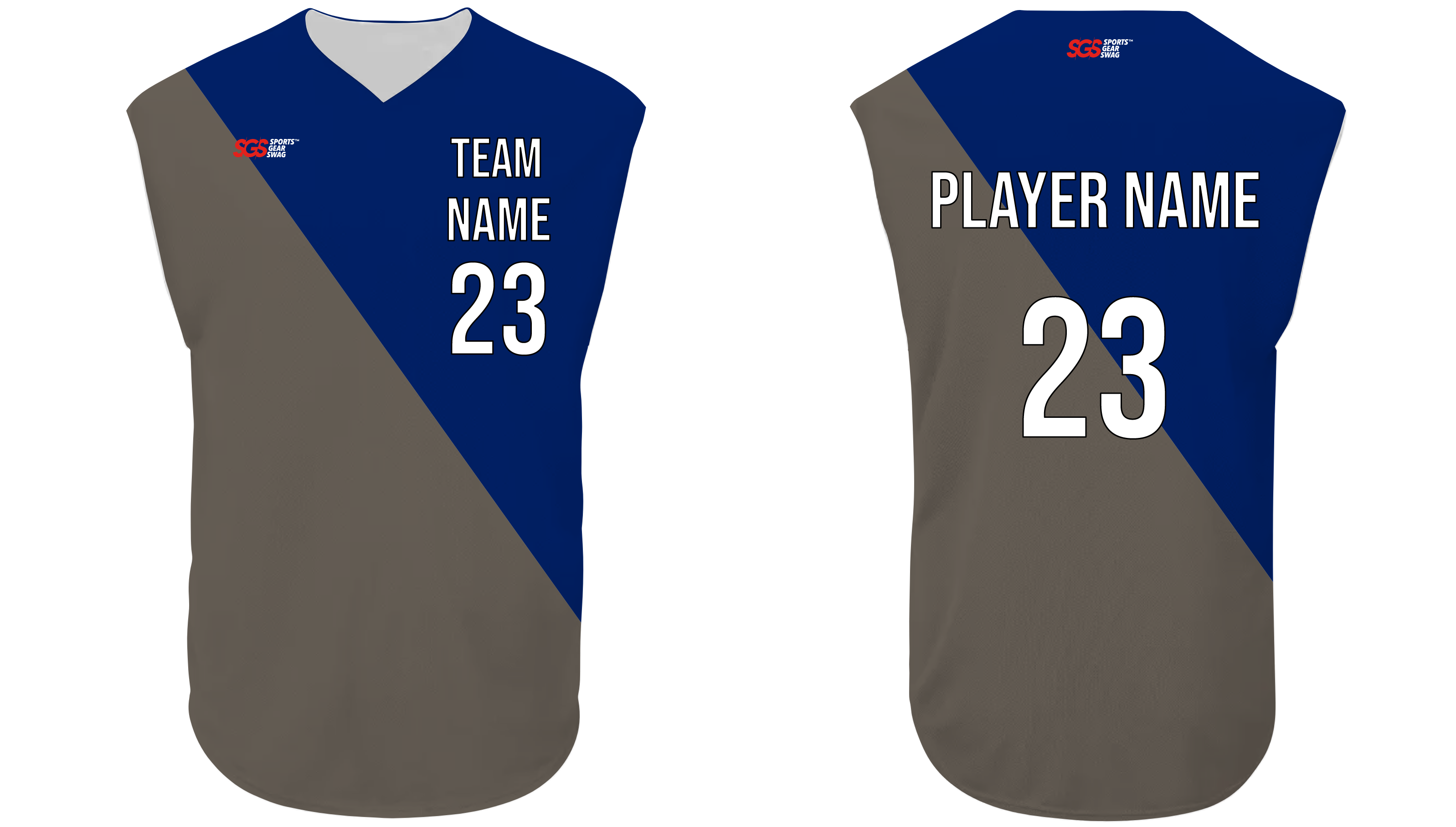 Custom two tone  sleeveless adult youth unisex baseball jersey - Jersey