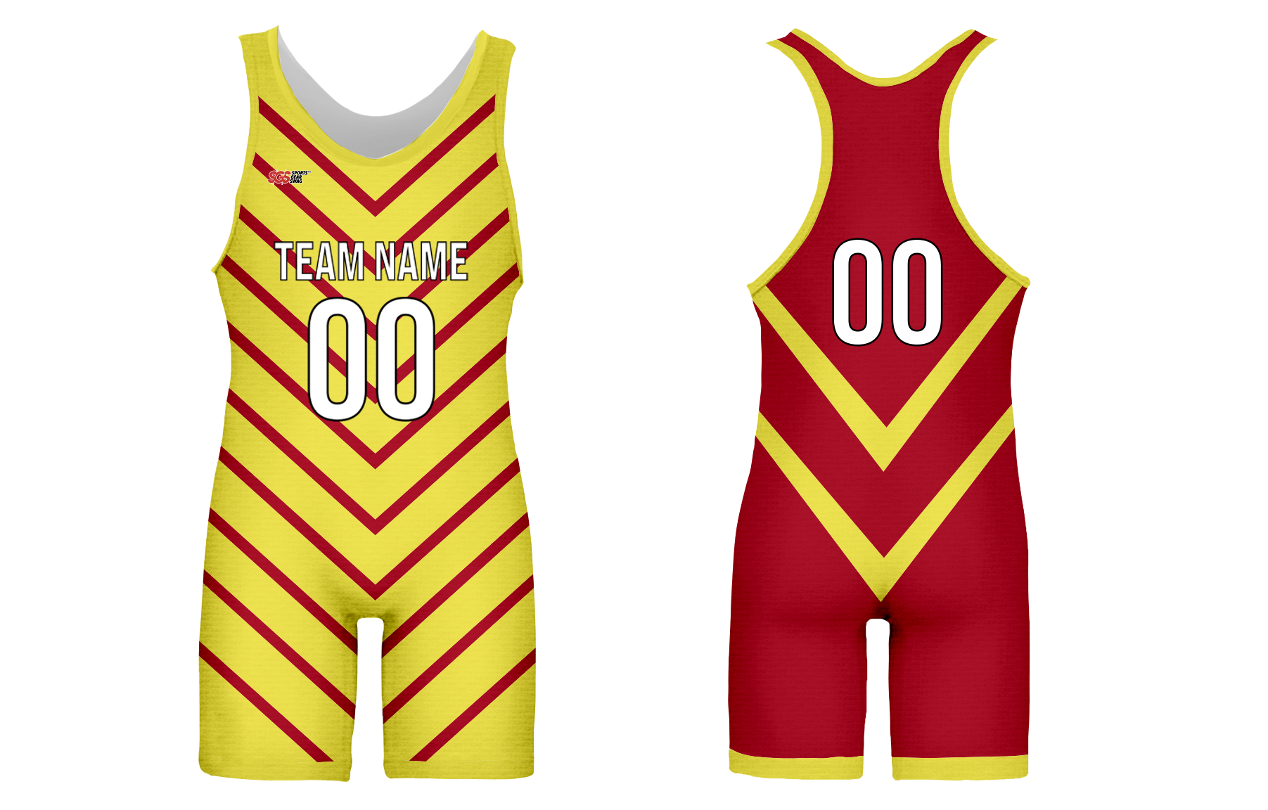 Custom crimson comet stripes youth unisex powerlifting singlets - Powerlifting-singlets