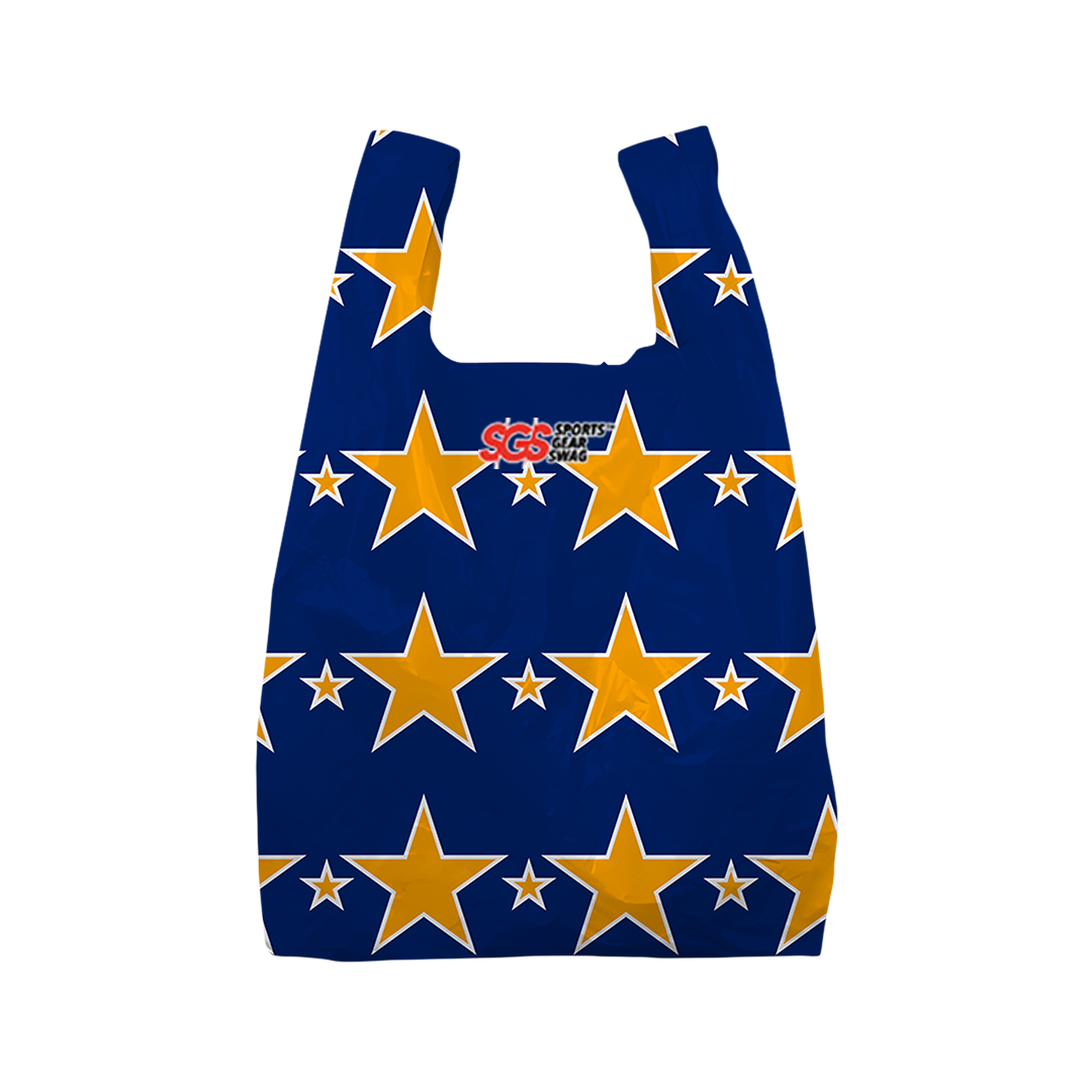 Custom plastic bags middle star - Plastic-bags