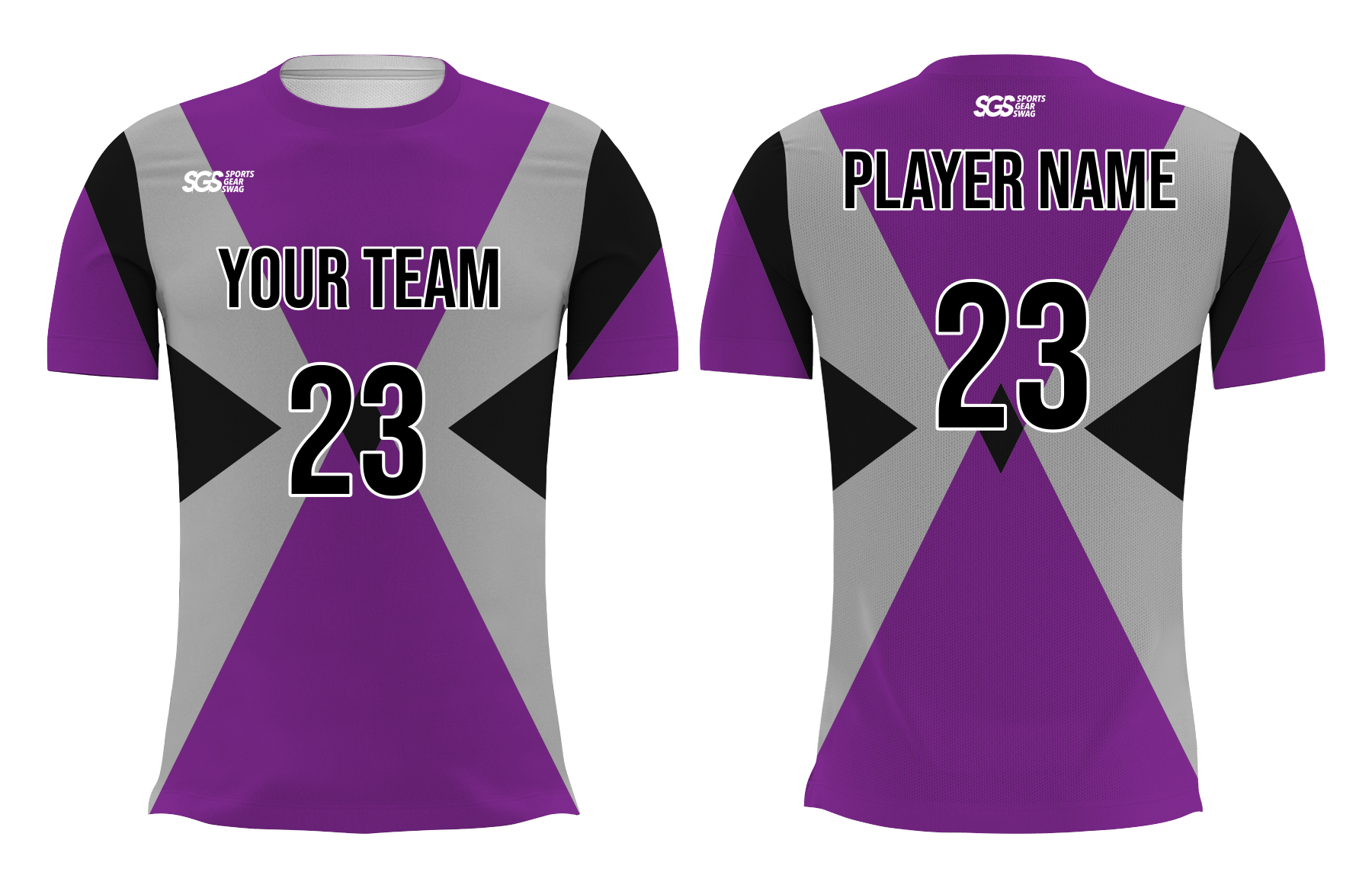 Custom pyramid shapes adult youth volleyball unisex jersey - Jersey