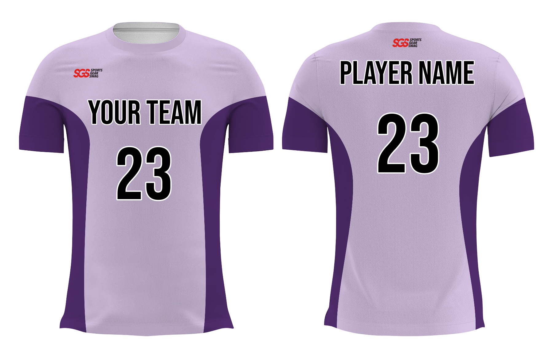 Custom pink solids adult youth volleyball  unisex jersey - Jersey