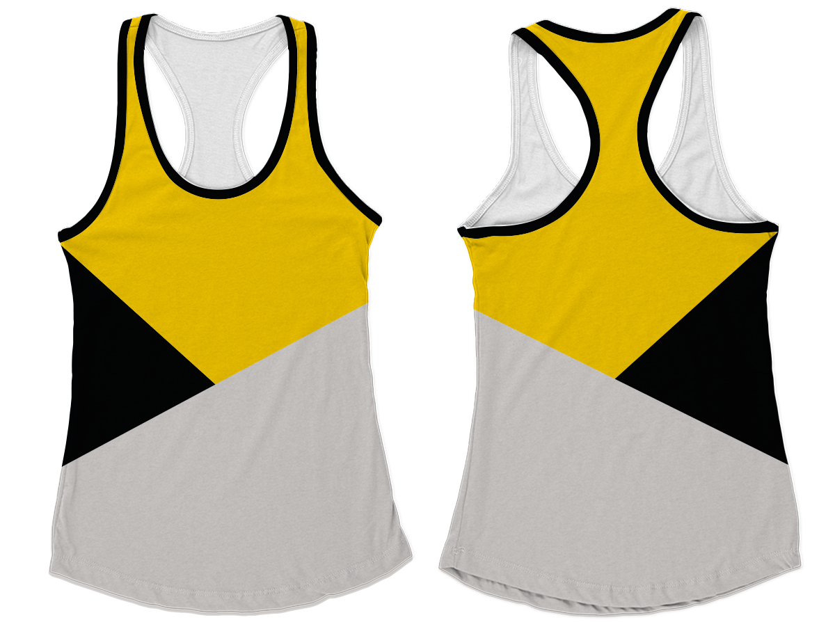 Custom side triangle adult youth unisex tank top - Tank-top