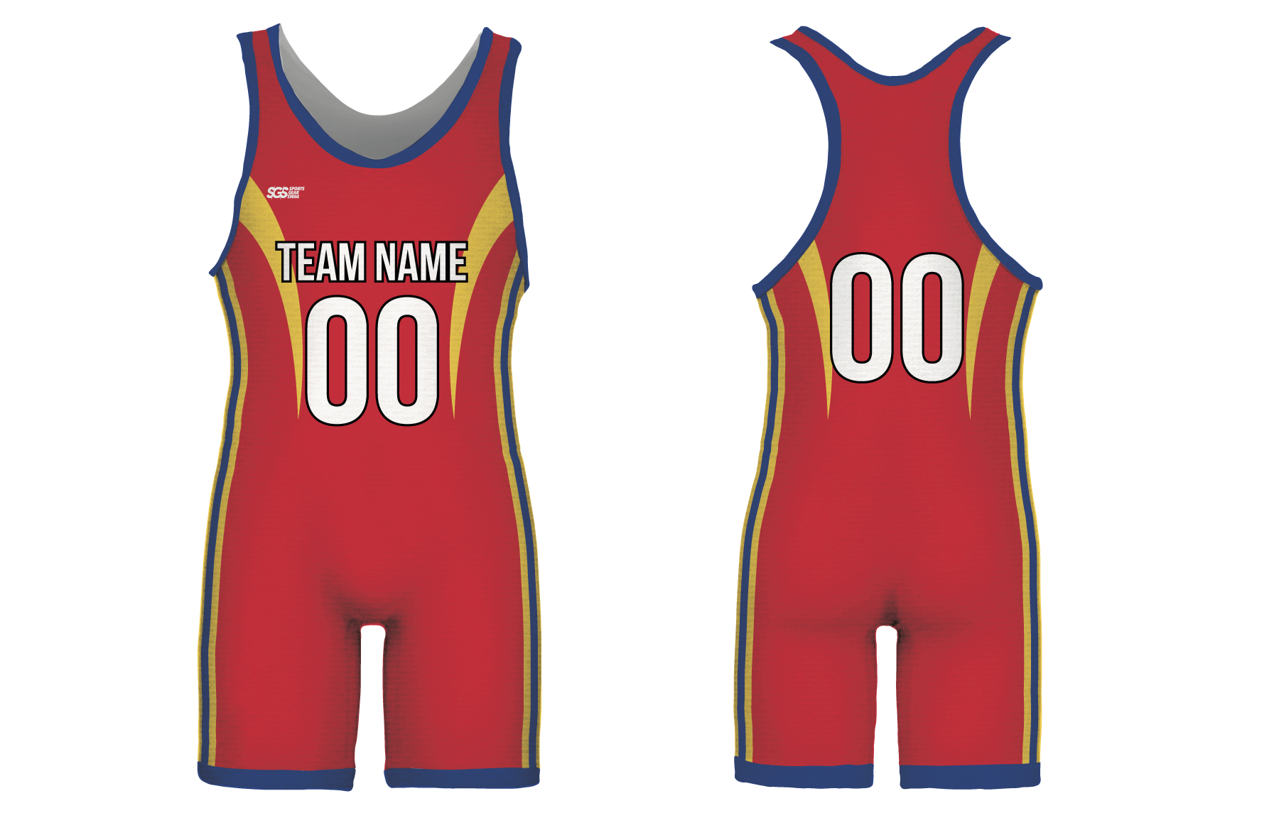 Custom wrestling singlets adult youth unisex spanish strength - Wrestling-singlets
