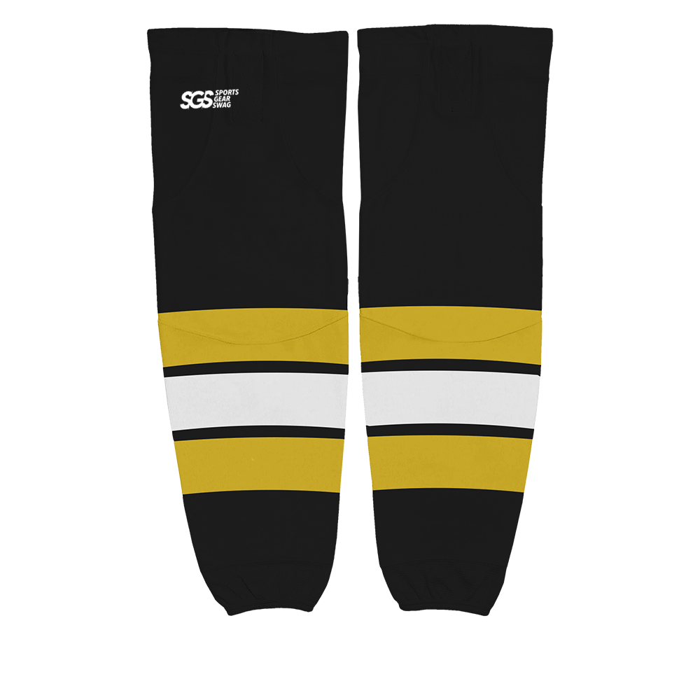 Custom hockey socks adult youth unisex lemon zest - Socks