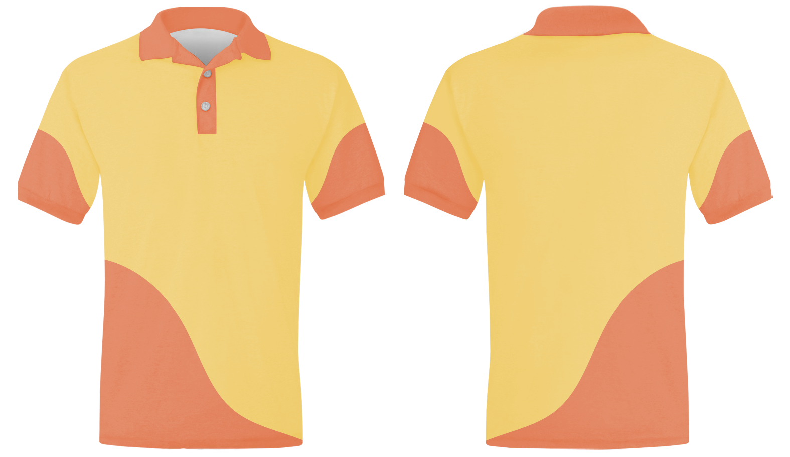 Custom arms-bottom waves design adult youth unisex polo - Shirt-polo