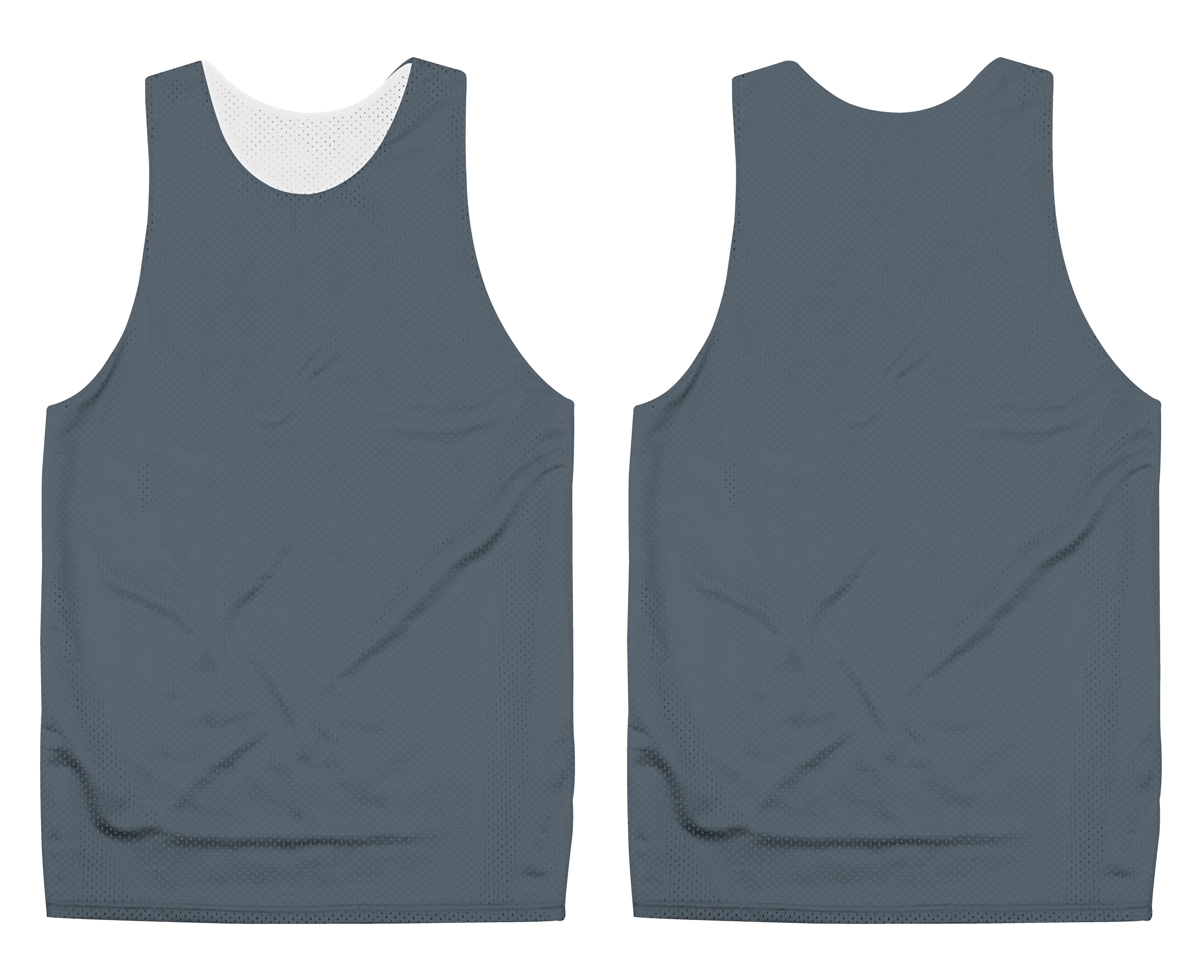 Custom pinnies adult youth unisex gray - Pinnies