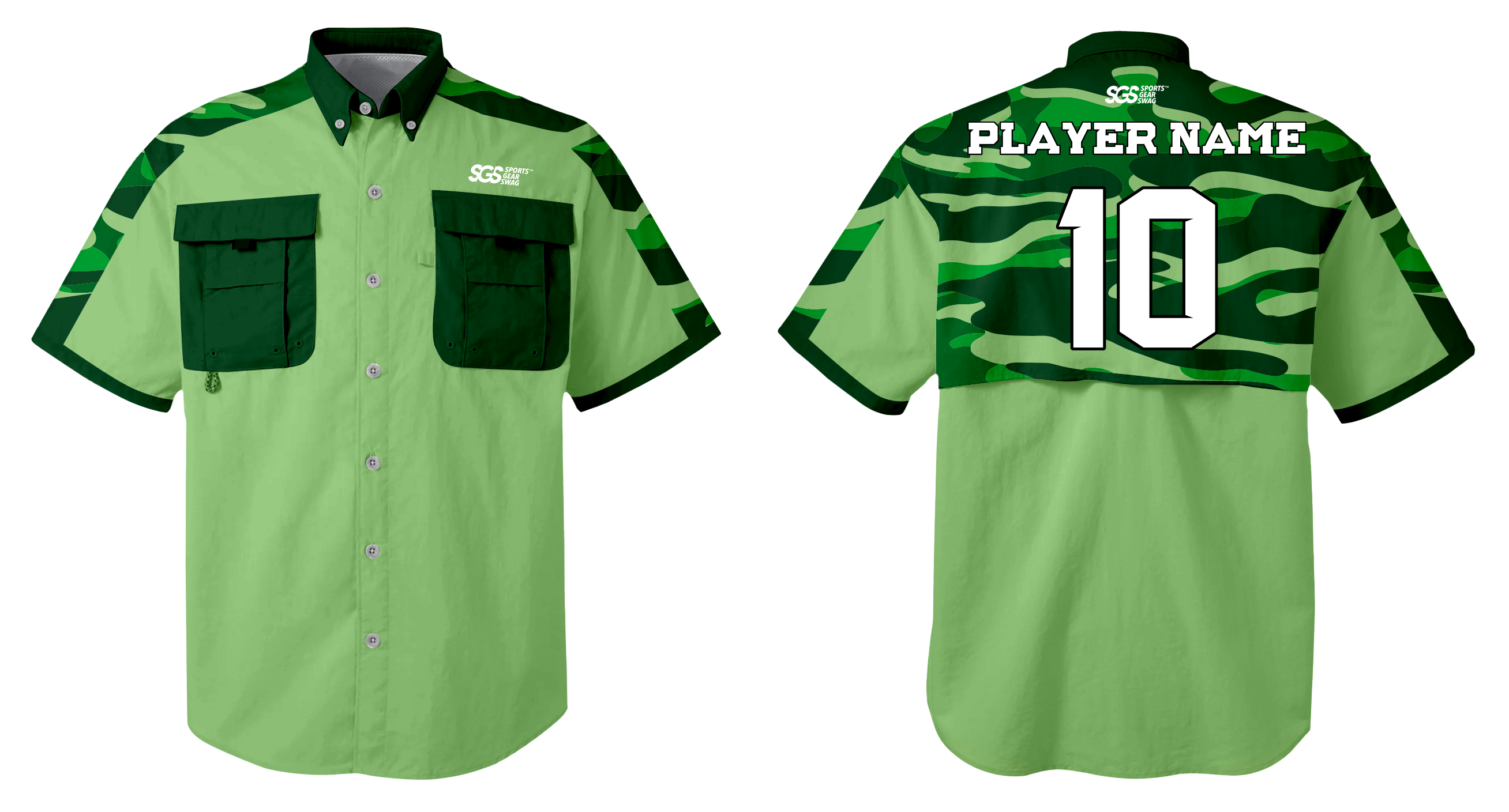 Custom fishing shirt adult youth unisex verdant hide - Jersey