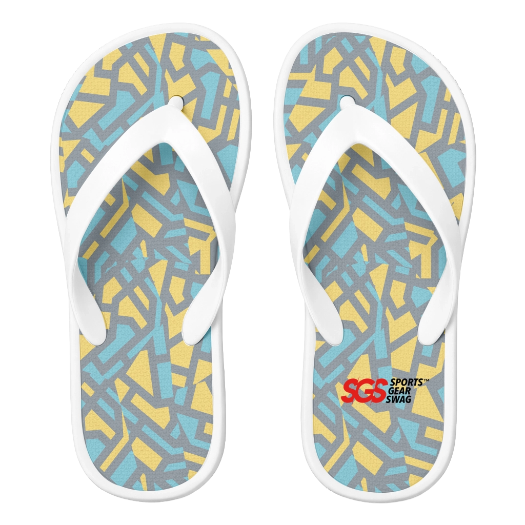 Custom flip flops white drift - Flip-flops