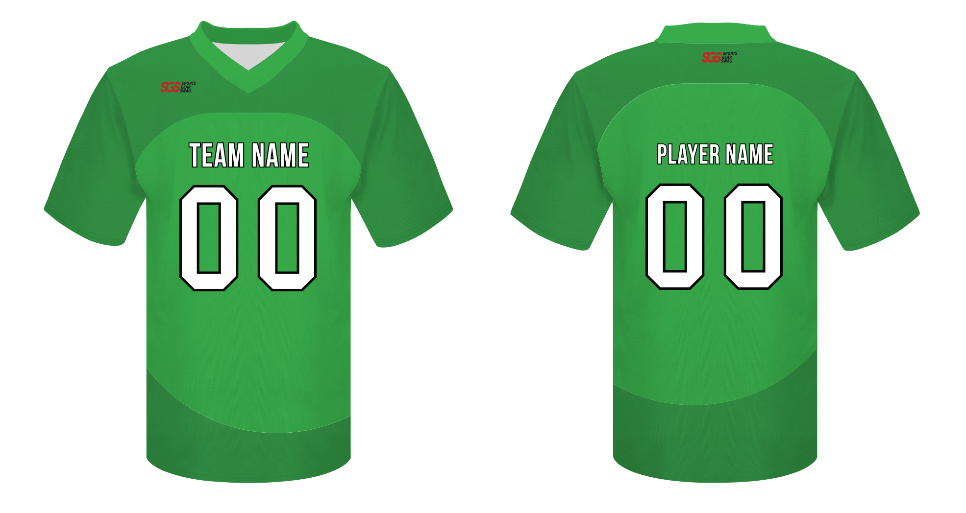 Custom  magnificent solids adult youth unisex football short sleeve jersey - Jersey