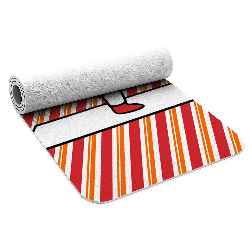 Custom yoga mat stripes - Yoga-mats