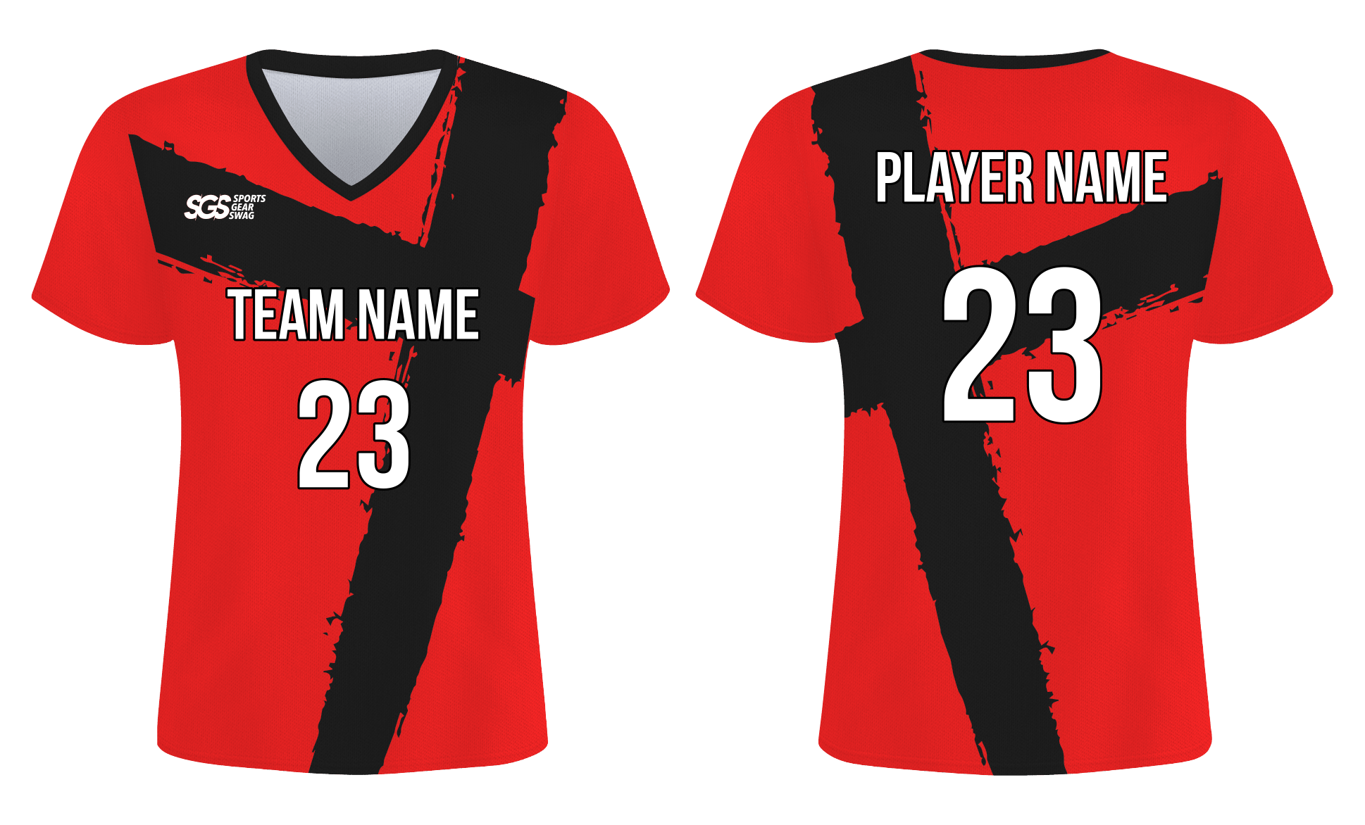 Custom paint abstract adult youth soccer jersey - Jersey