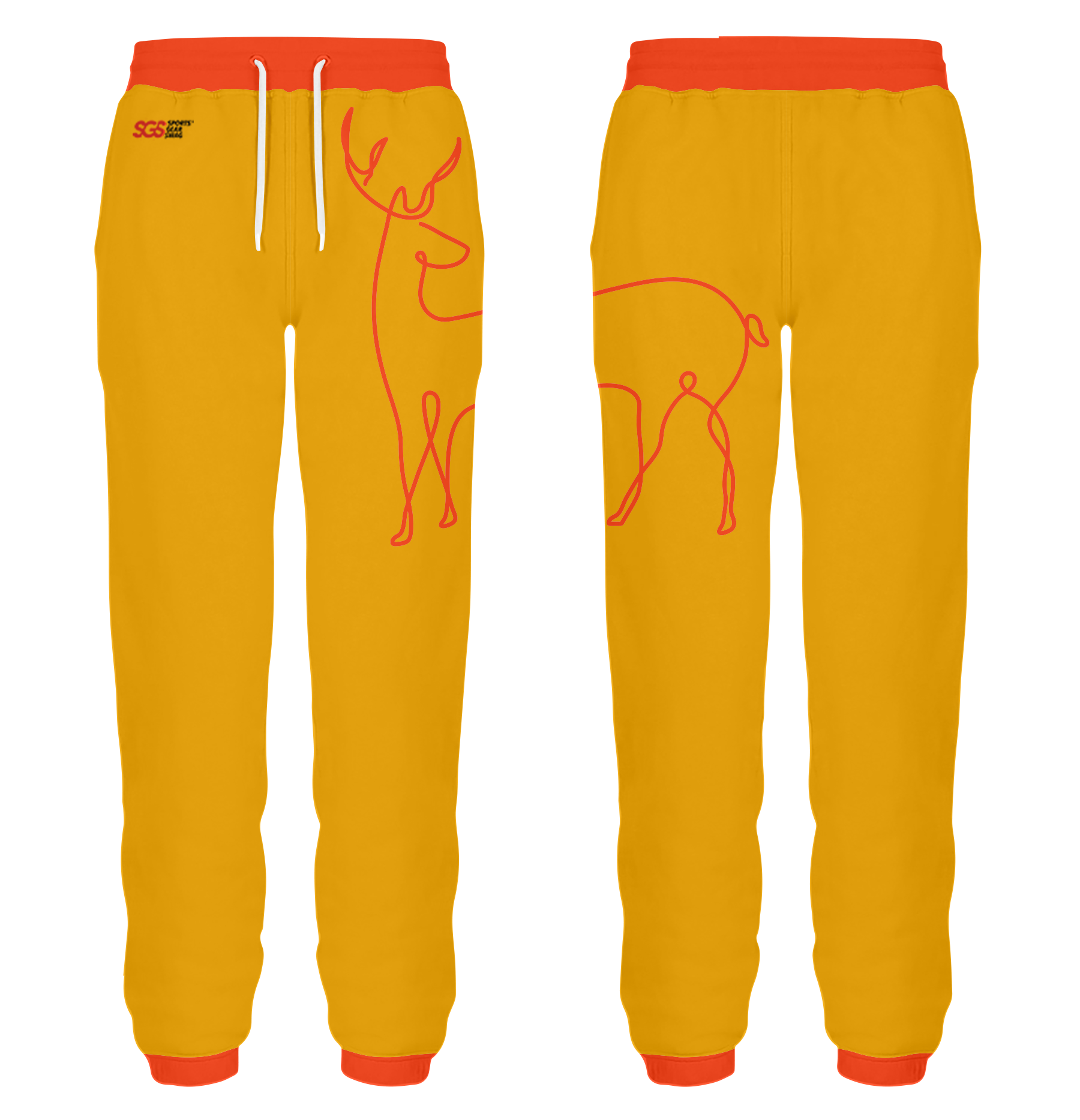 Custom sweatpants adult youth unisex canvas - Sweatpant