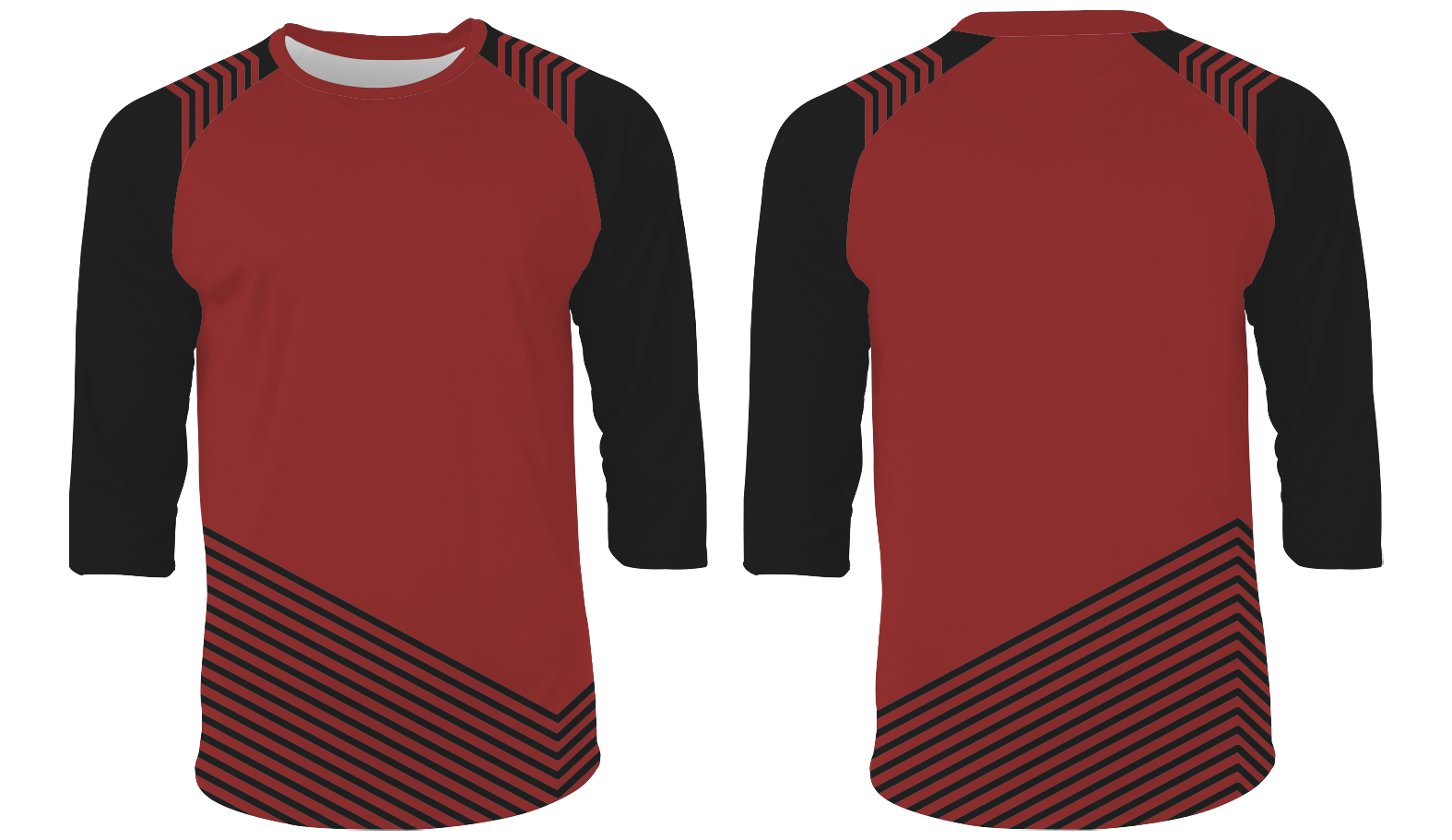 Custom shoulder arrow 3/4 sleeve adult youth unisex shirt - Shirt-3-4-sleeve
