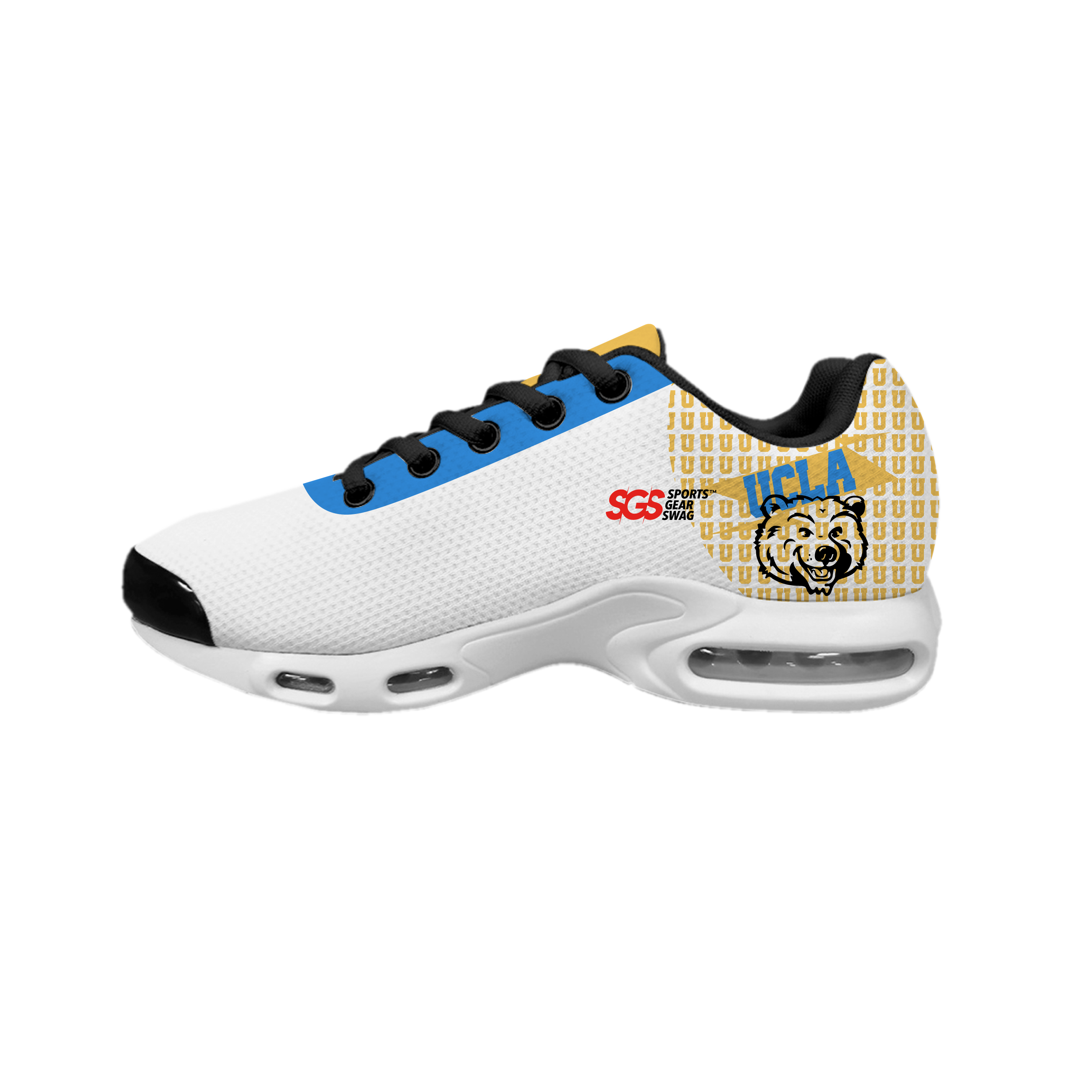 Custom air cushion shoes black comfort - Air-cushion-shoes