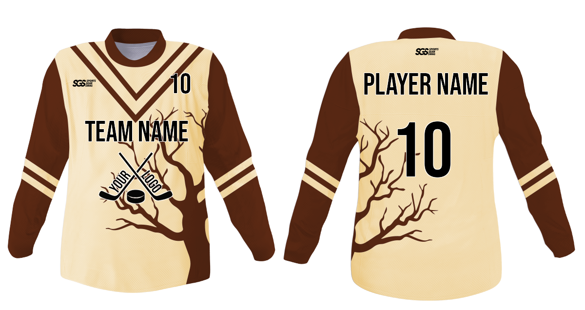 Custom beautiful nature adult youth unisex hockey jersey - Jersey