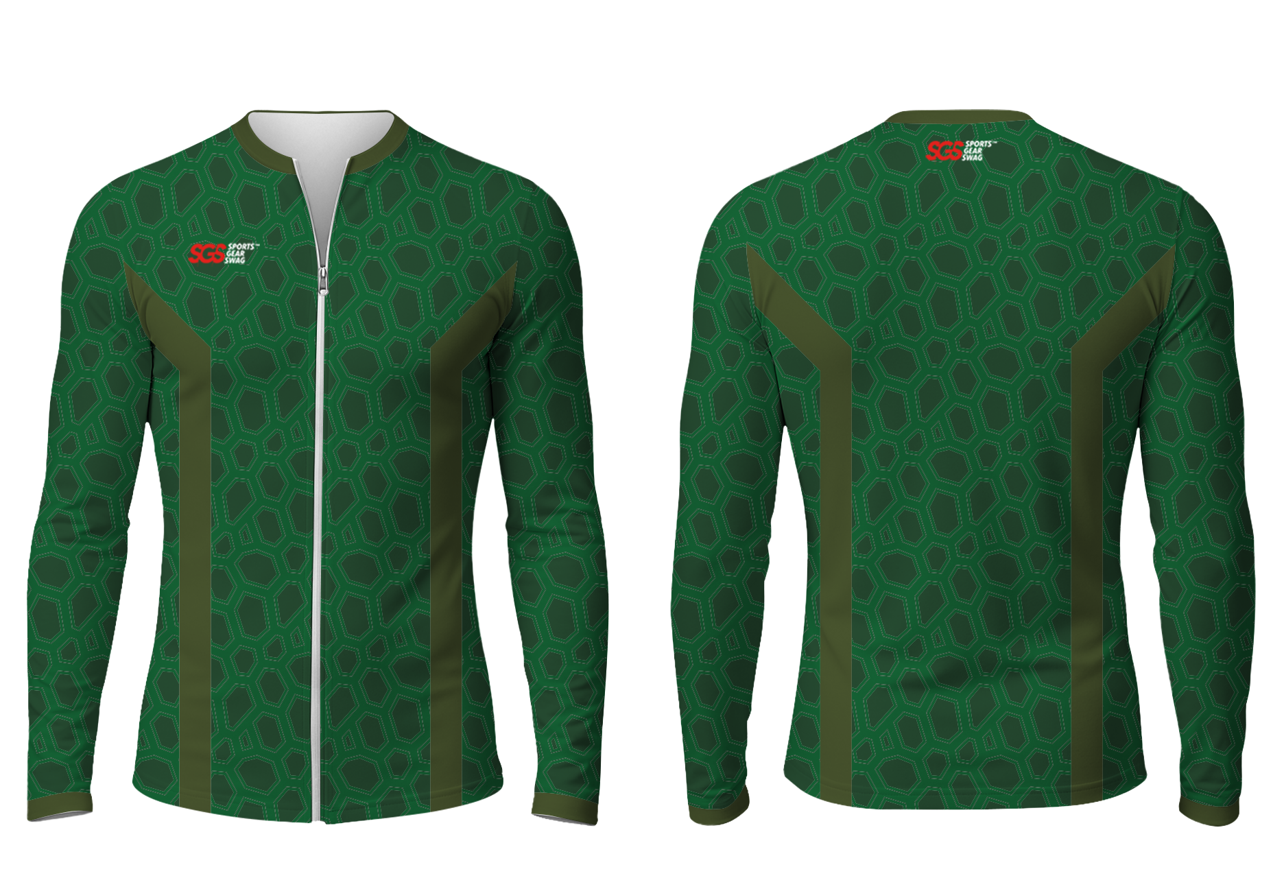 Custom figure skating zipper long sleeve jersey adult youth unisex relentless energy - Figure-skating-jerseys