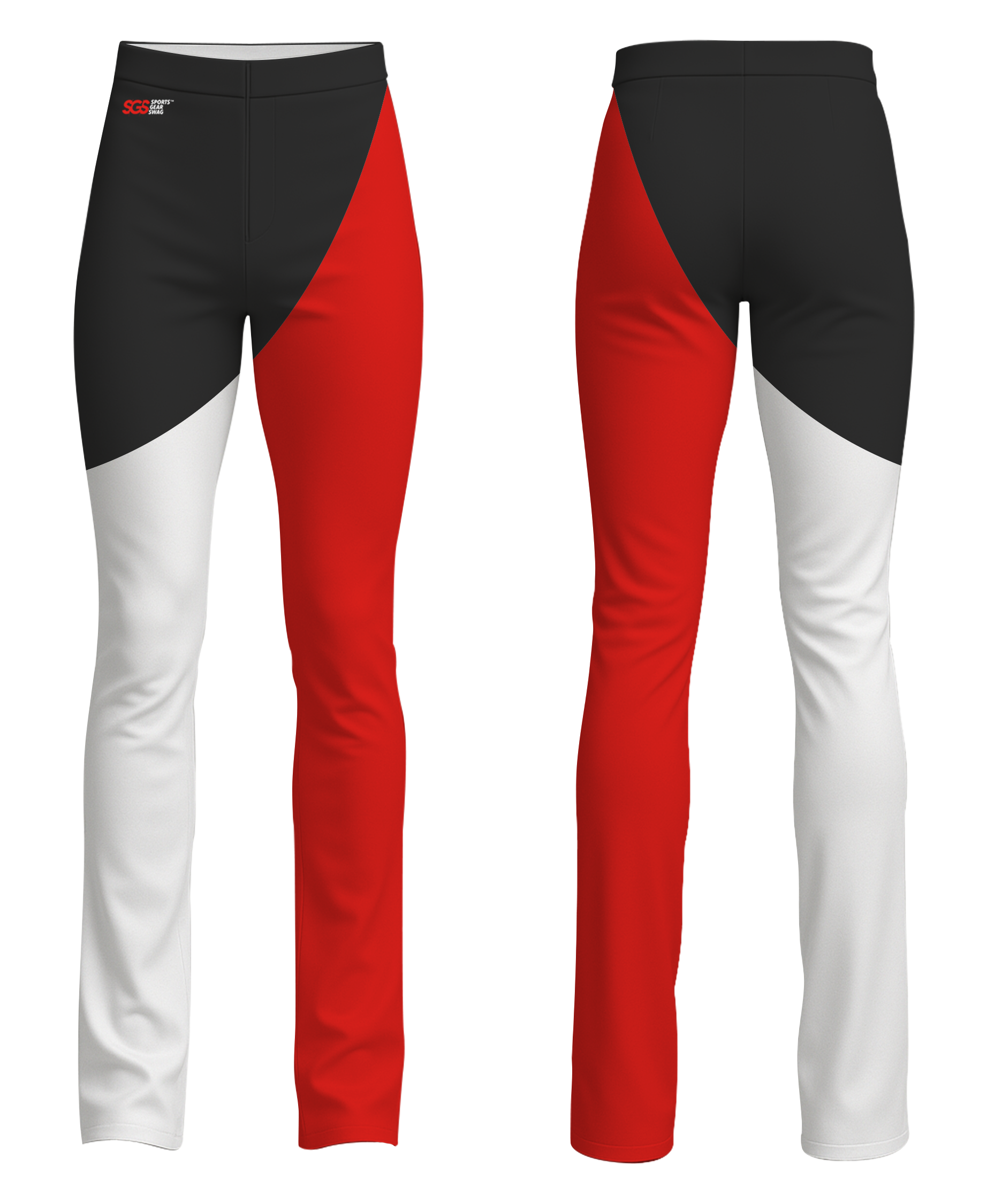 Custom figure skating pants adult youth unisex glacier fit - Figure-skating-pants