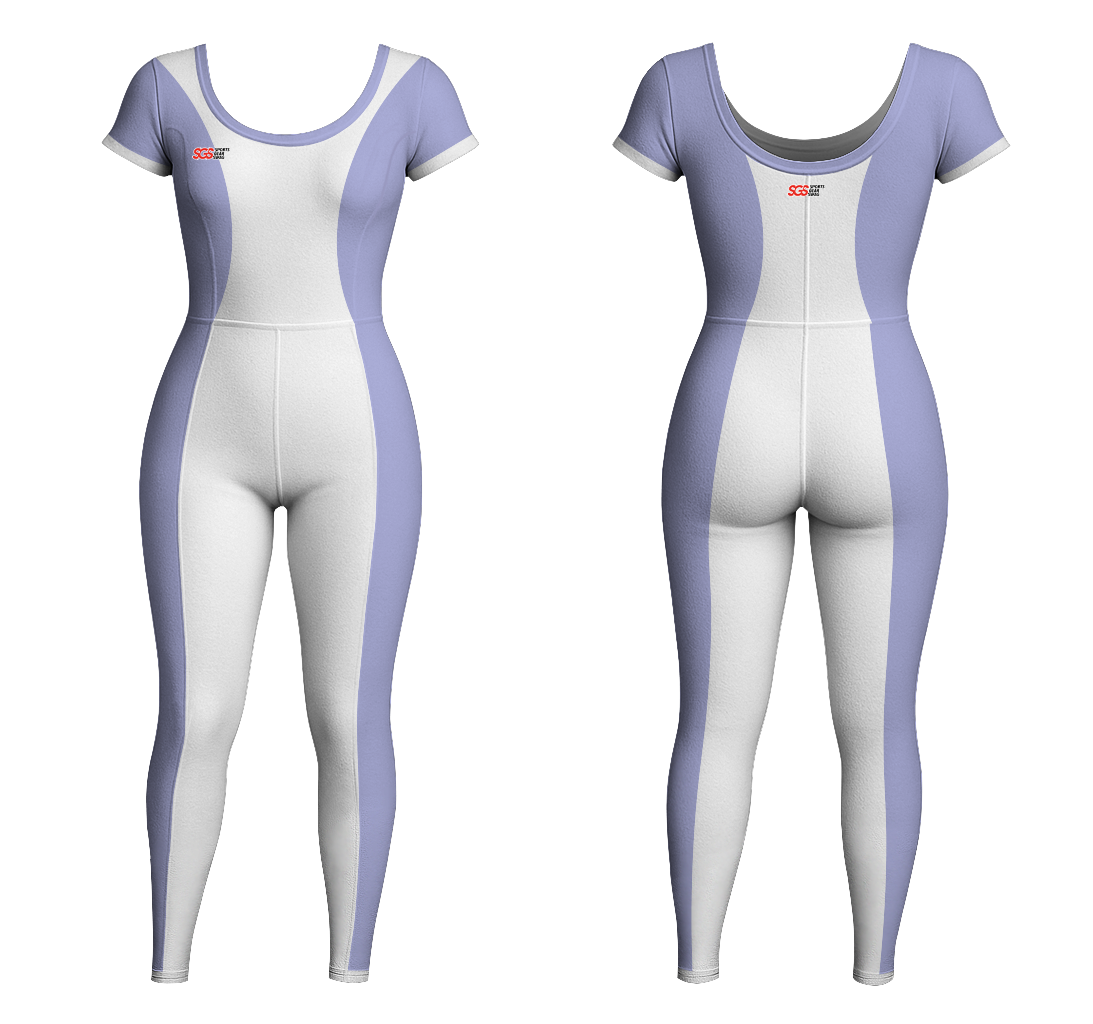Custom women short sleeve unitards dance uniform ivory - Dance-bodysuits
