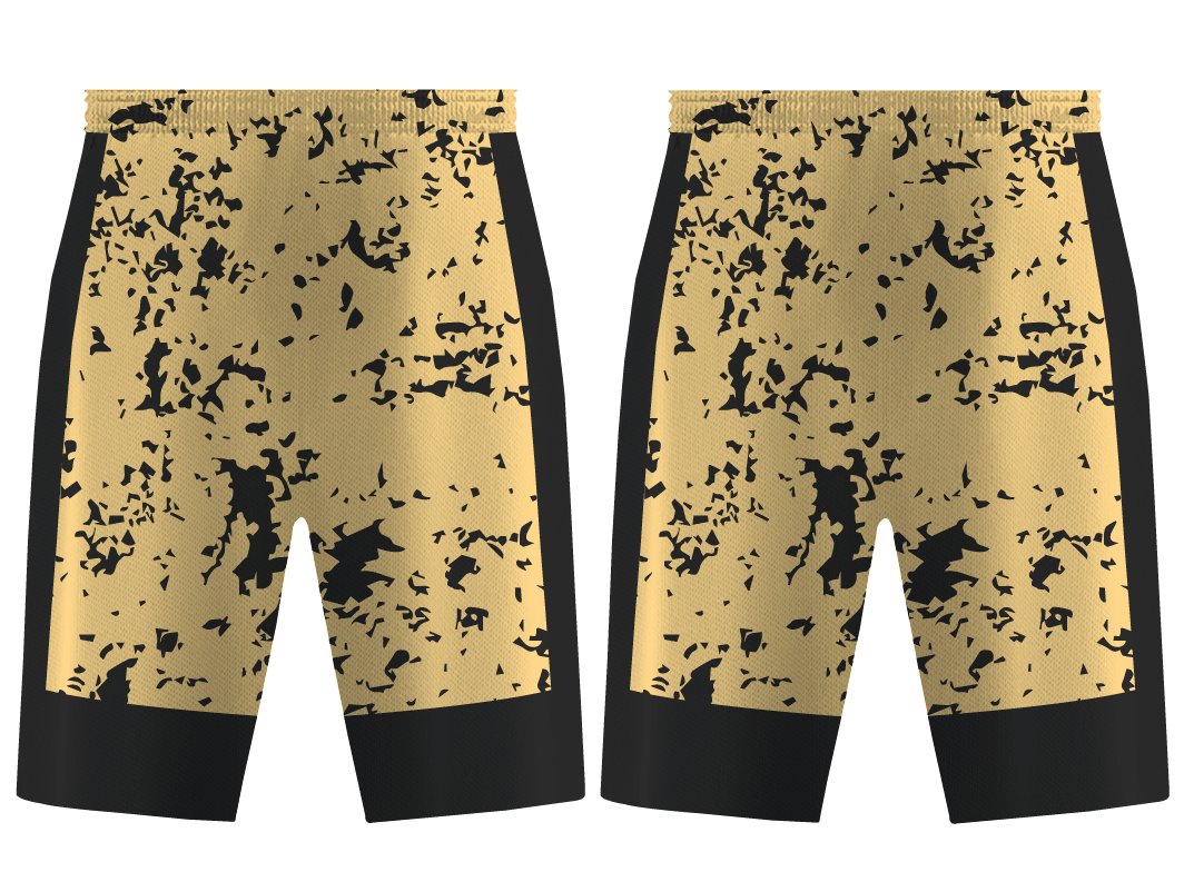 Custom specks abstract adult youth unisex basketball shorts - reversible uniform - Short